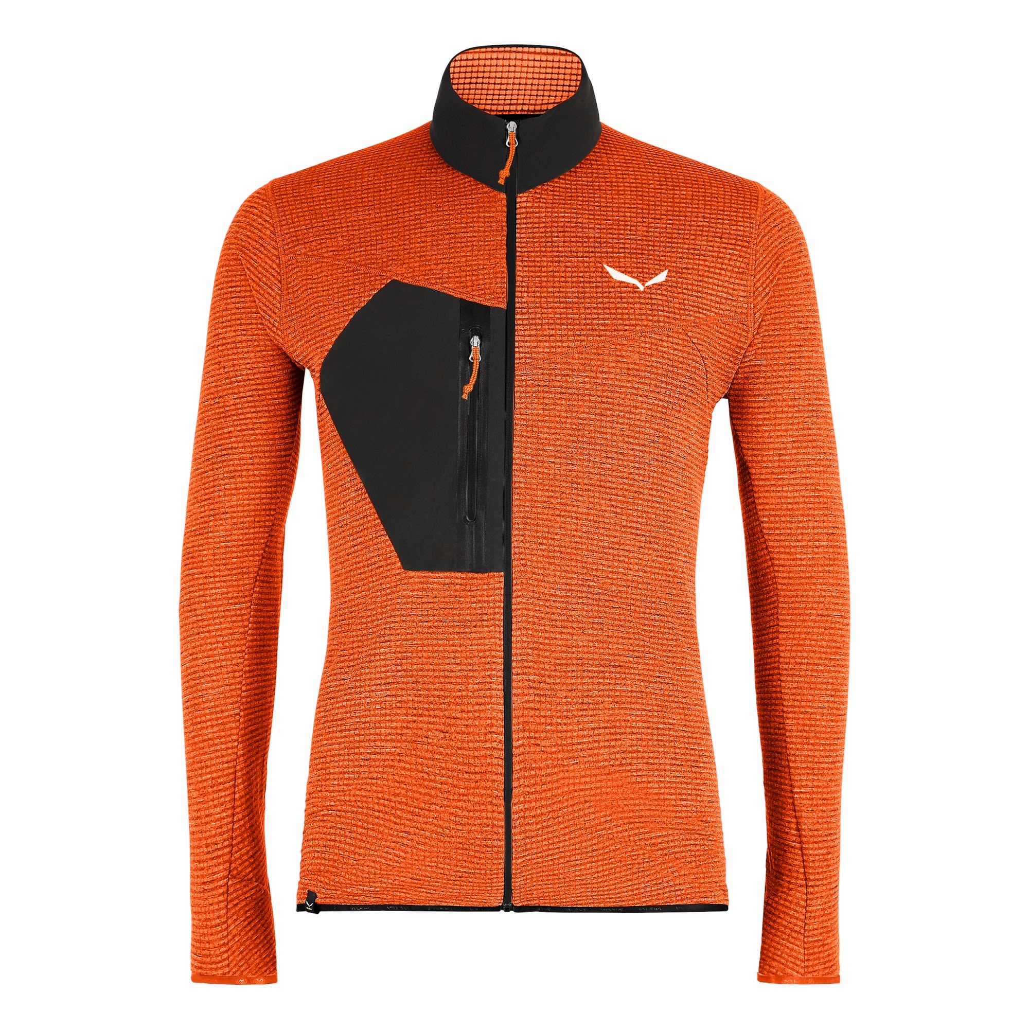 Salewa Pedroc Polarlite Full-Zip Orange- Male Isolationsjacken- Grsse S - Farbe Red Orange Melange