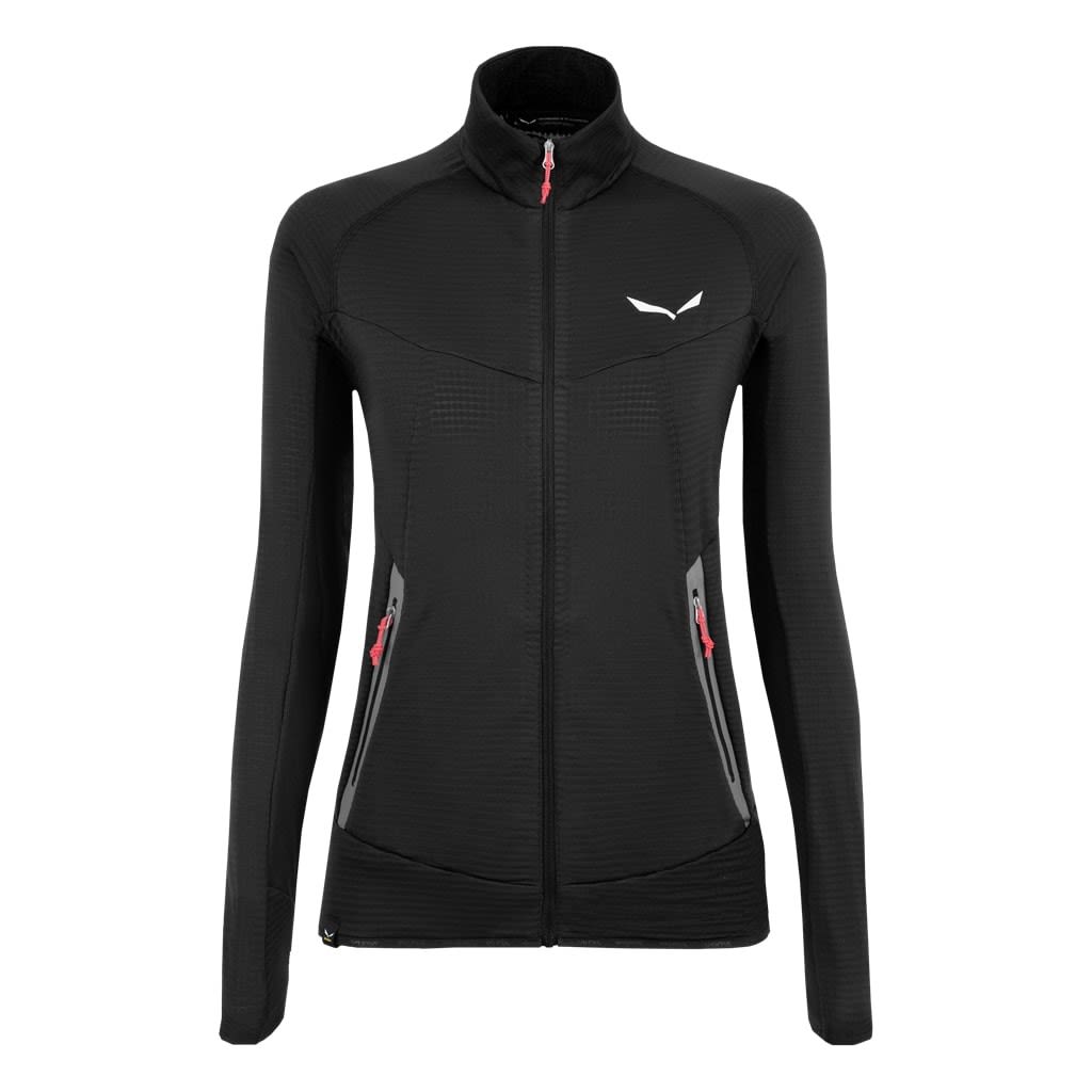 Salewa Pedroc Polarlite Full-Zip Schwarz- Female Isolationsjacken- Grsse 36 - Farbe Black Out Melange