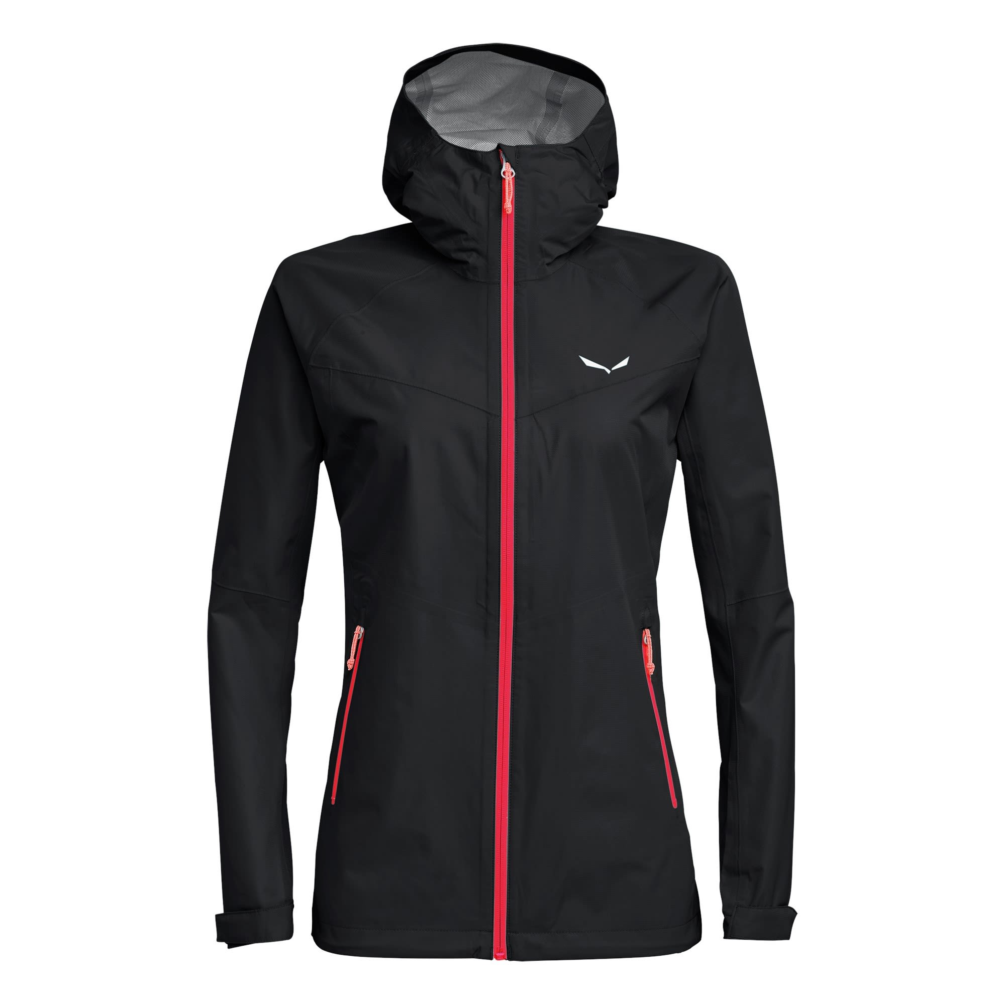 Salewa Puez Aqua 3 Powertex Jacket Schwarz- Female Anoraks- Grsse 32 - Farbe Black Out