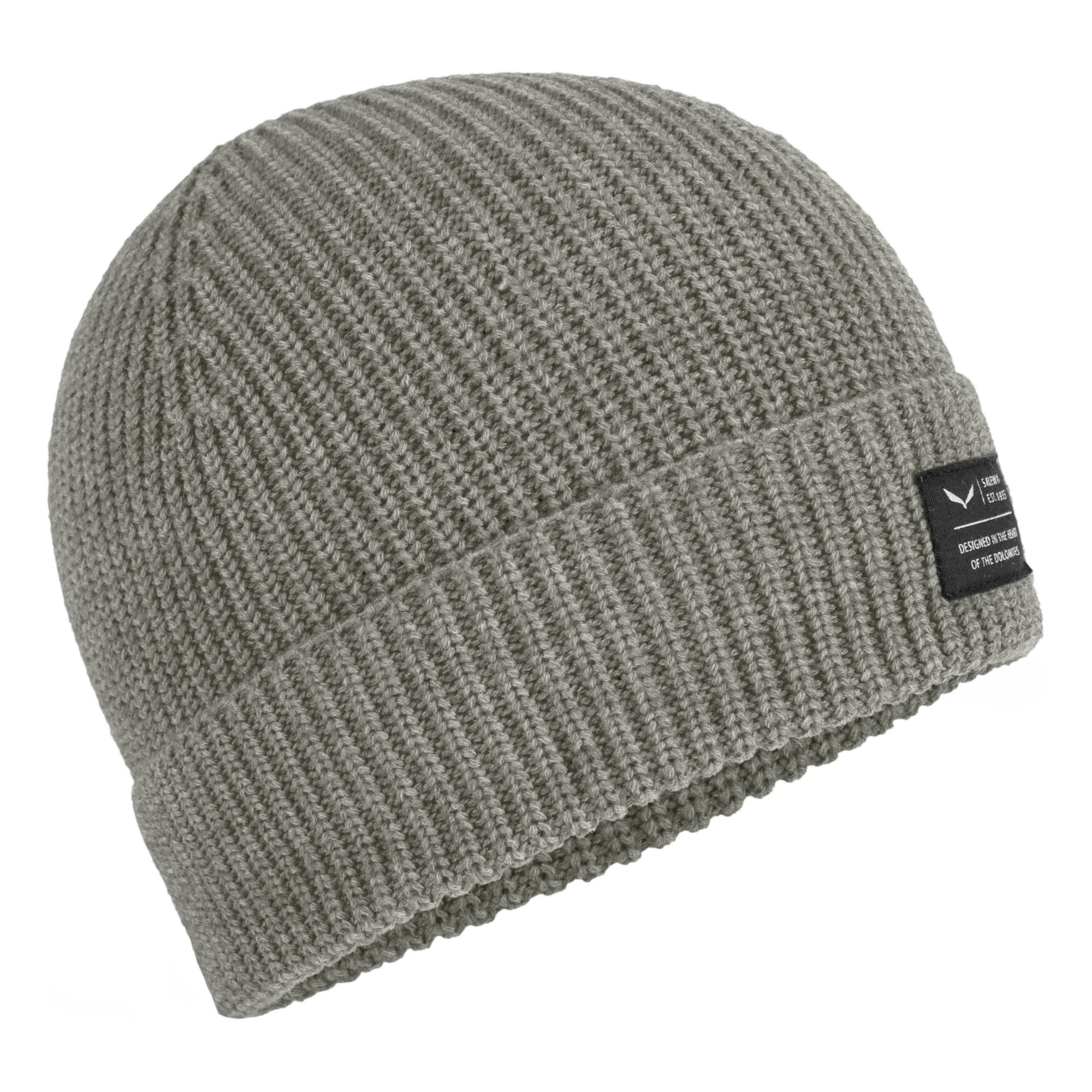 Salewa Puez Beanie Grau- Kopfbedeckungen- Grsse One Size - Farbe Bungee Cord