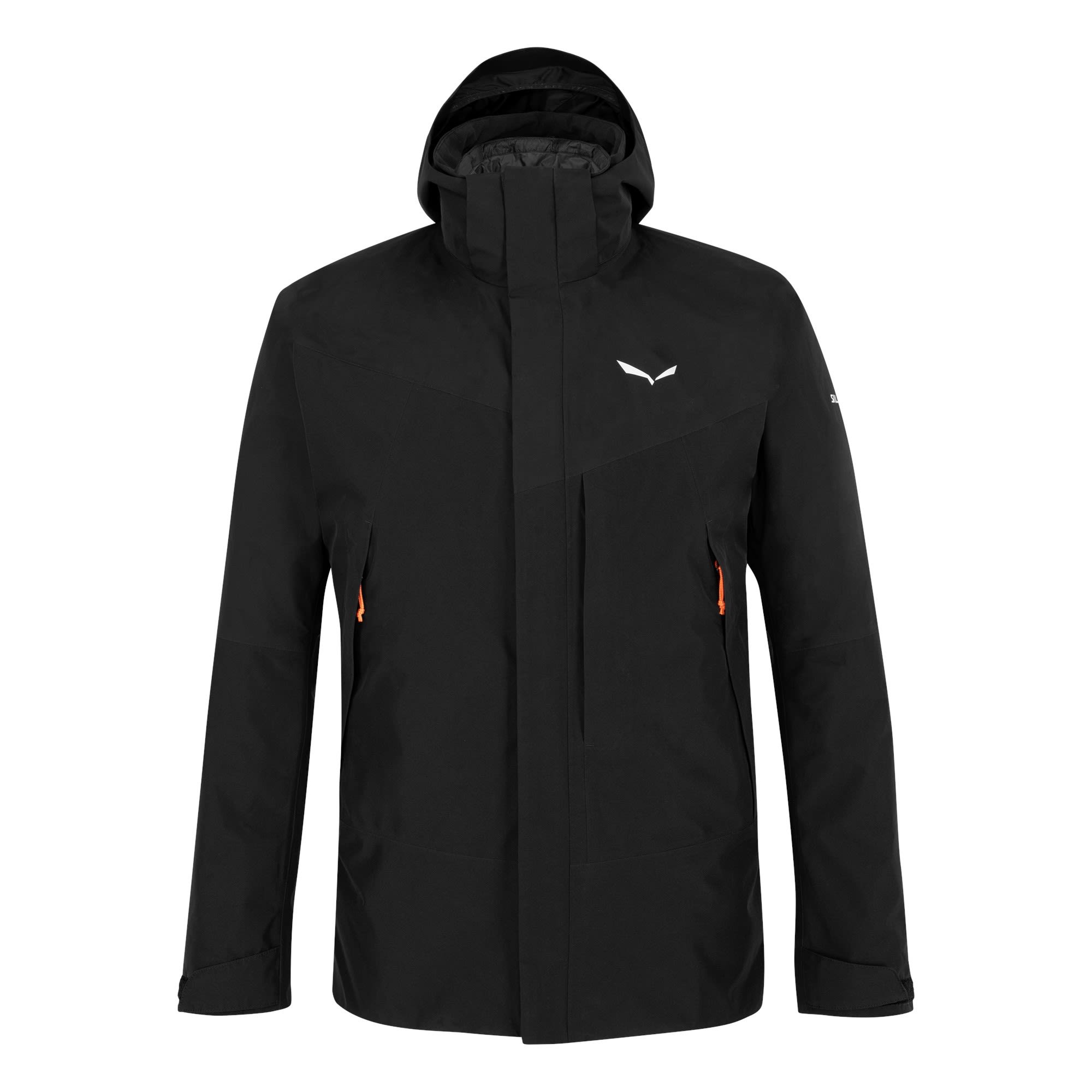 Salewa Stelvio Gore-Tex 2L Convertible Jacket Schwarz- Male Gore-Tex(R) Regenjacken und Hardshells- Grsse S - Farbe Black Out