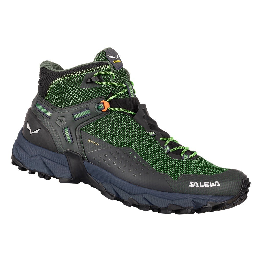 Salewa Ultra Flex 2 Mid Gtx(R)(R) Grn- Male Gore-Tex(R) Hiking- und Approach-Schuhe- Grsse EU 44 - Farbe Raw Green - Pale Frog