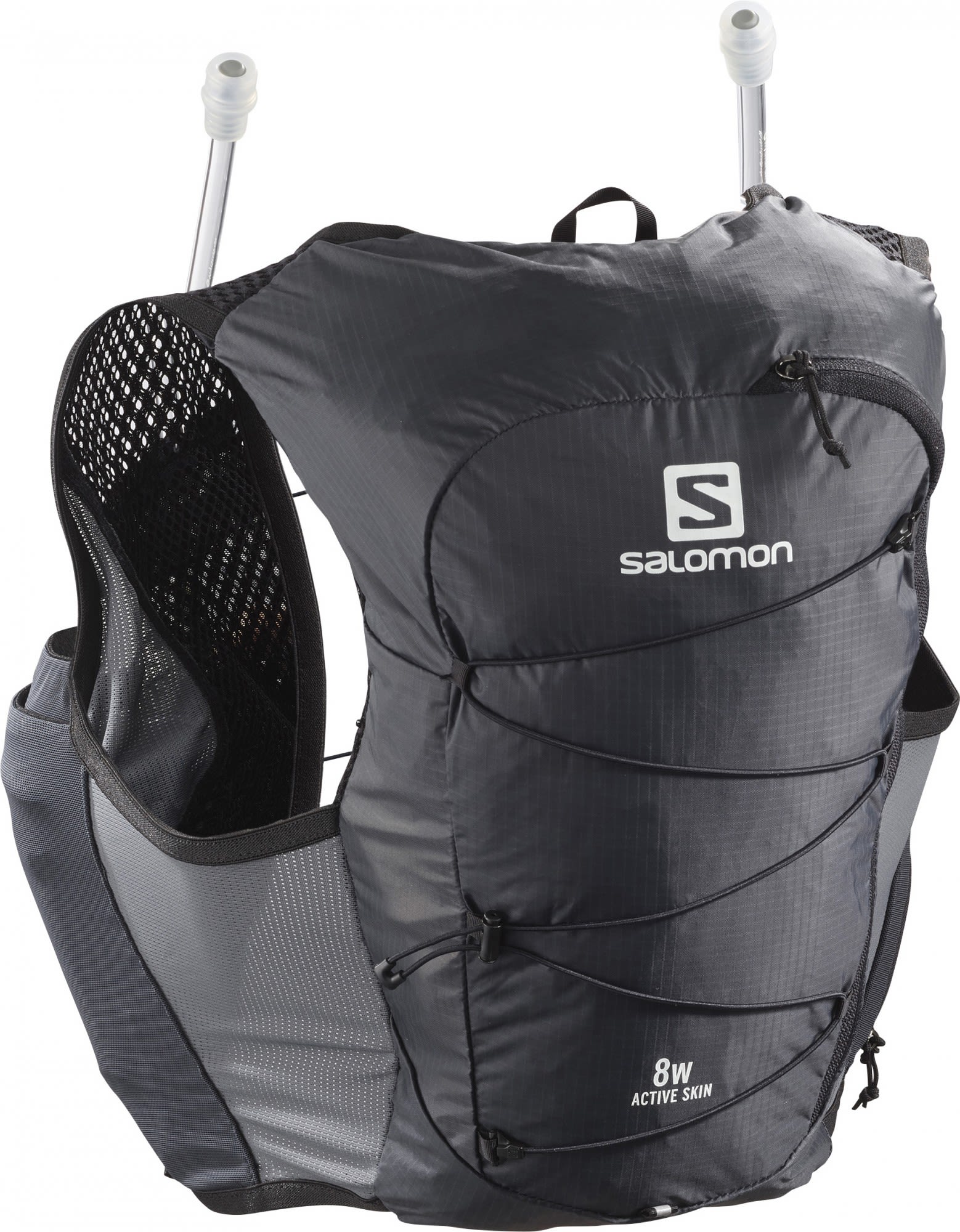 Salomon Active Skin 8 Set Schwarz- Female Laufruckscke- Grsse L - Farbe Ebony - Black