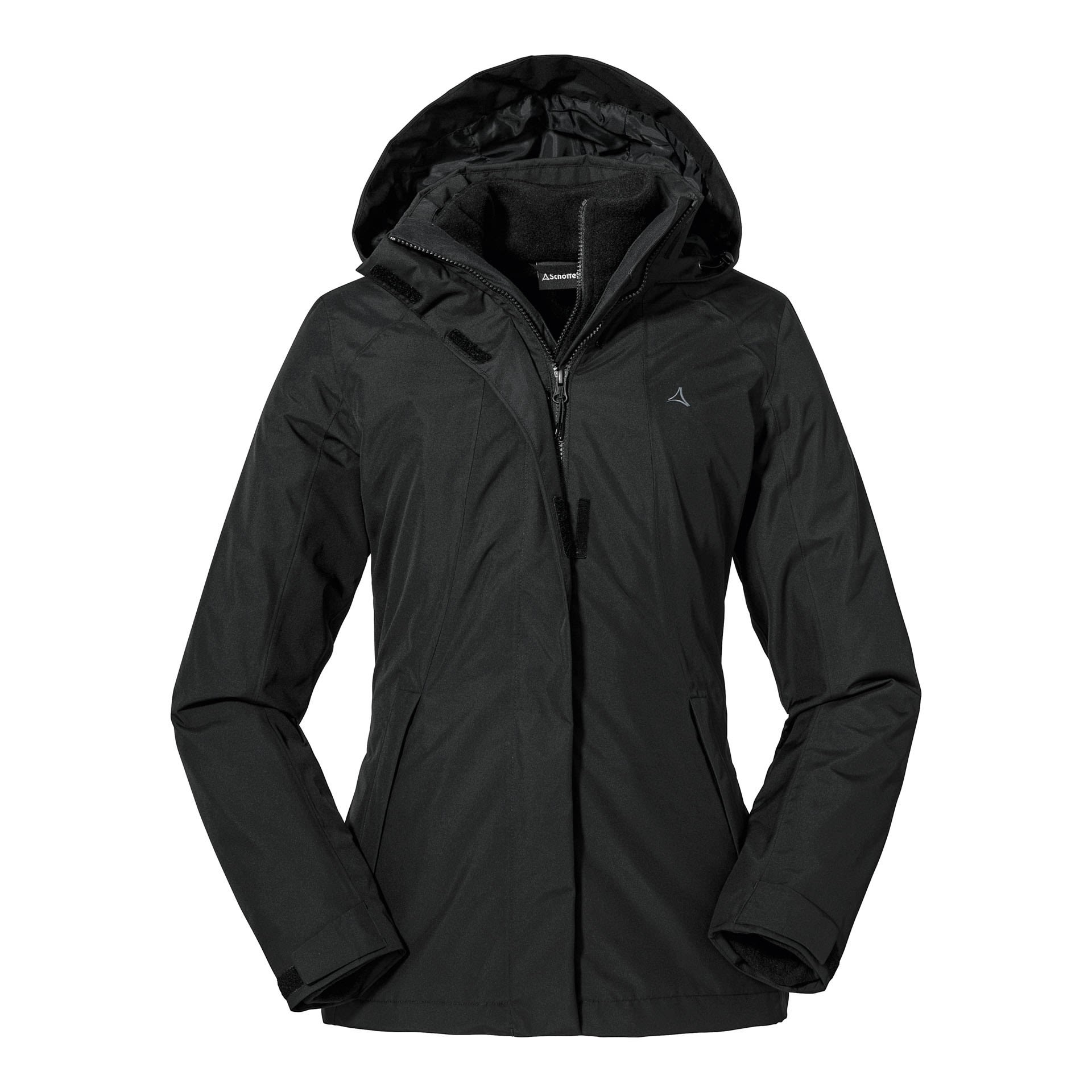 Schffel 3in1 Jacket Partinello Schwarz- Female Isolationsjacken- Grsse 38 - Farbe Black