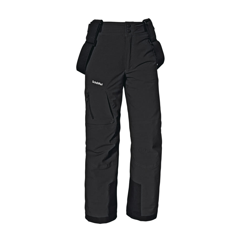 Schffel Boys Ski Pants Joran Schwarz- Male Anoraks- Grsse 128 - Farbe Black