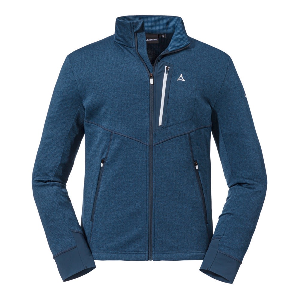 Schffel Fleece Jacket Rotwand Blau- Male Anoraks- Grsse 48 - Farbe Dress Blues