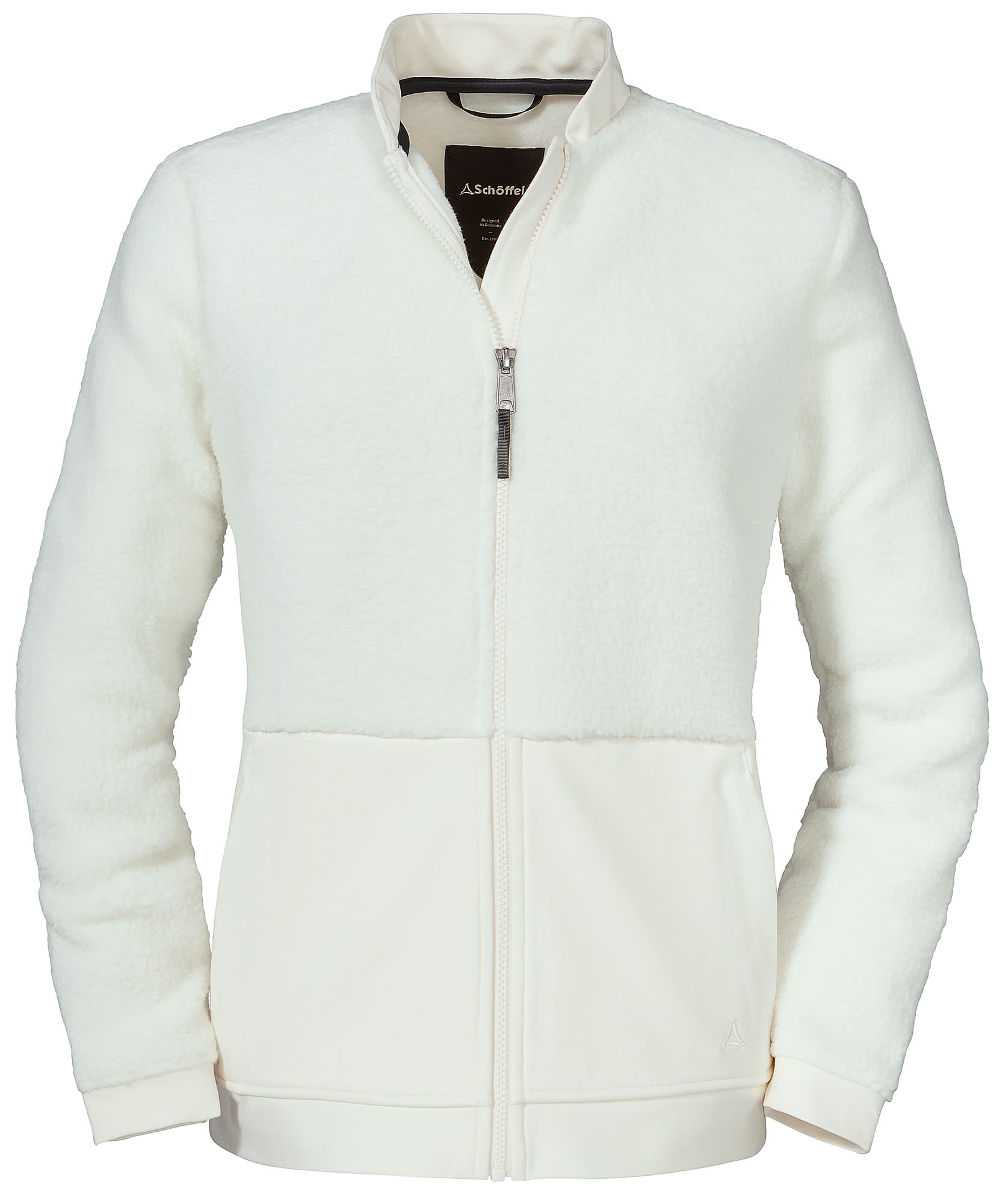 Schffel Fleece Jacket Stavanger L Weiss- Female Freizeitjacken- Grsse 38 - Farbe Whisper White