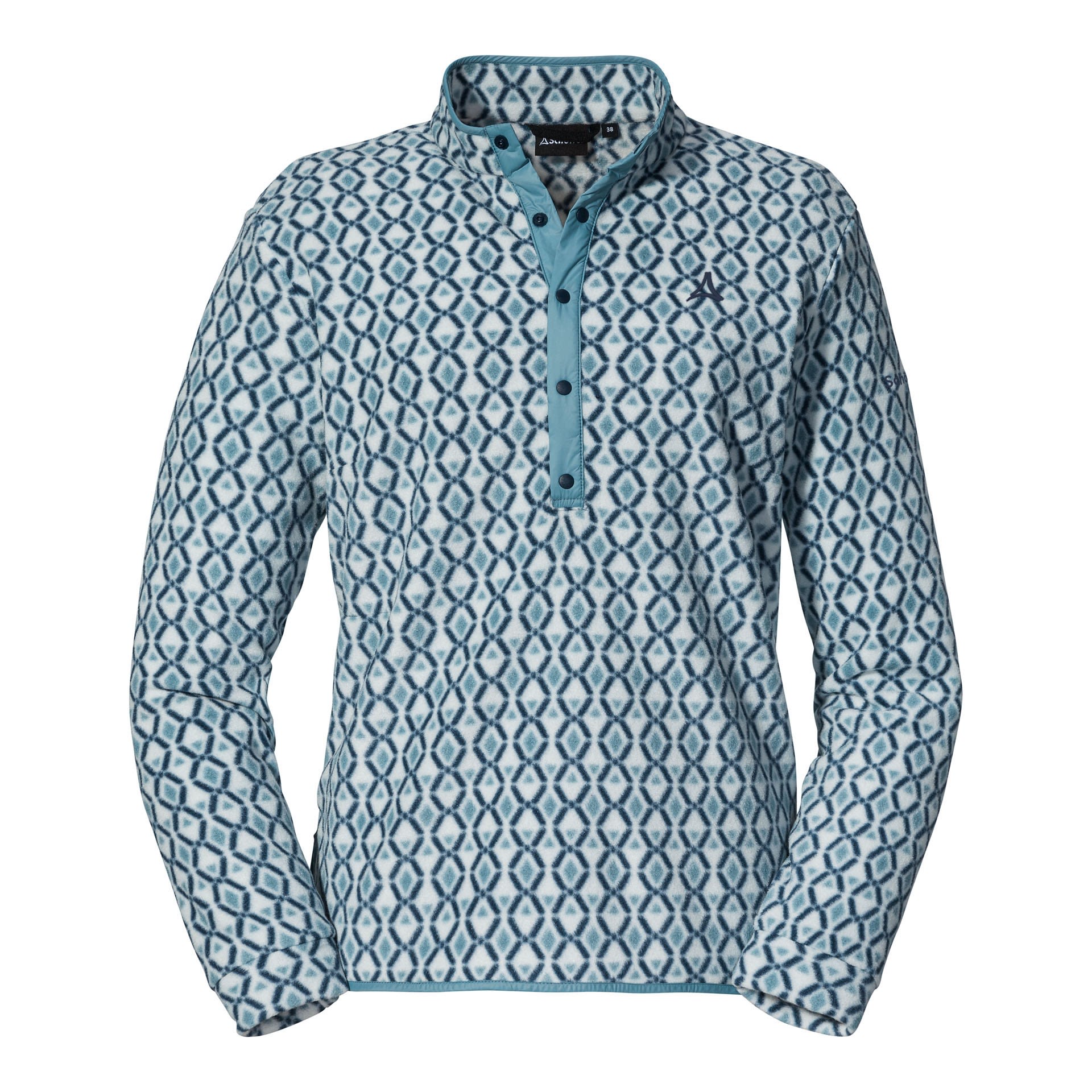 Schffel Fleece Sweater Hewson Blau- Female Fleece- und Powerstretch-Pullover- Grsse 38 - Farbe Bit Of Blue