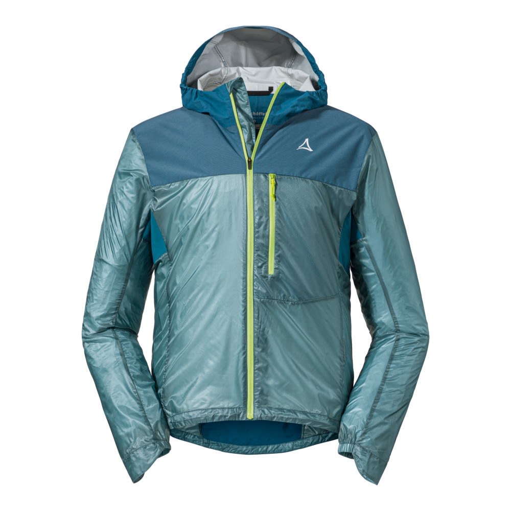 Schffel Hybrid Jacket Flow Trail Blau- Male Ponchos und Capes- Grsse 48 - Farbe Cloudy Storm