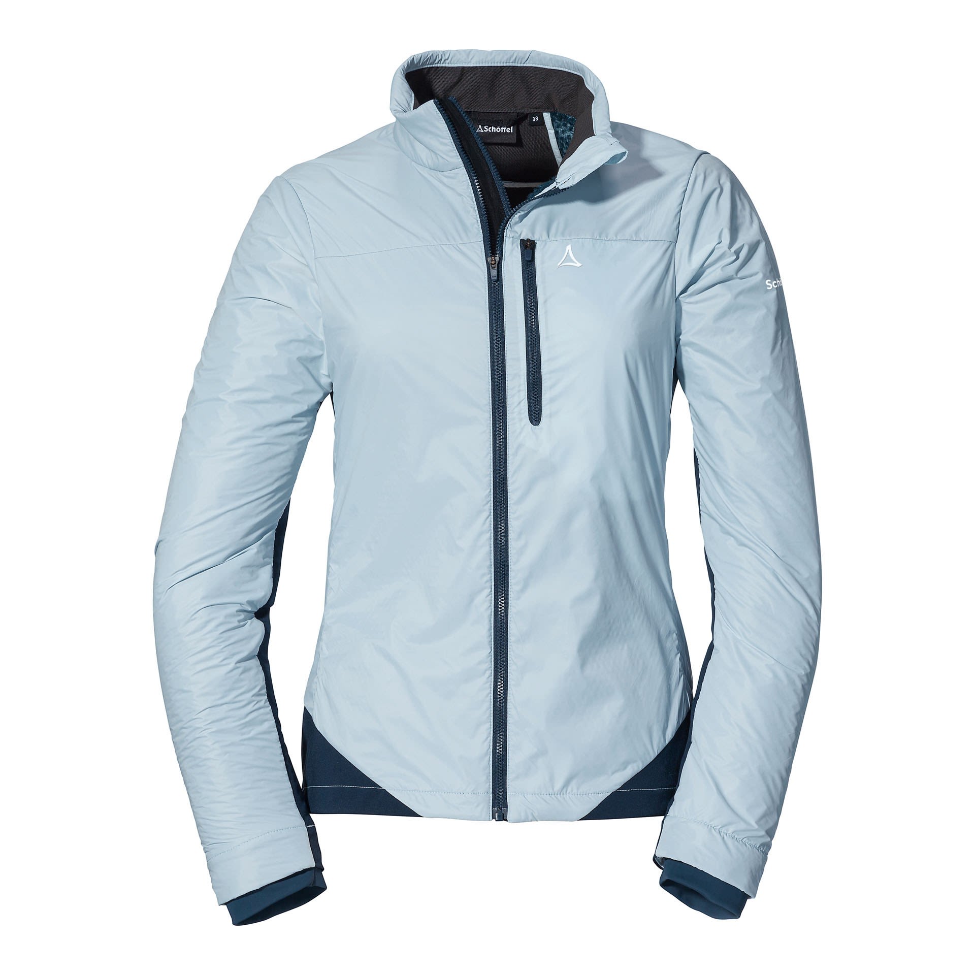 Schffel Insulated Hybrid Jacket Rugged Colorblock - Blau- Female Jacken- Grsse 36 - Farbe Ballad Blue