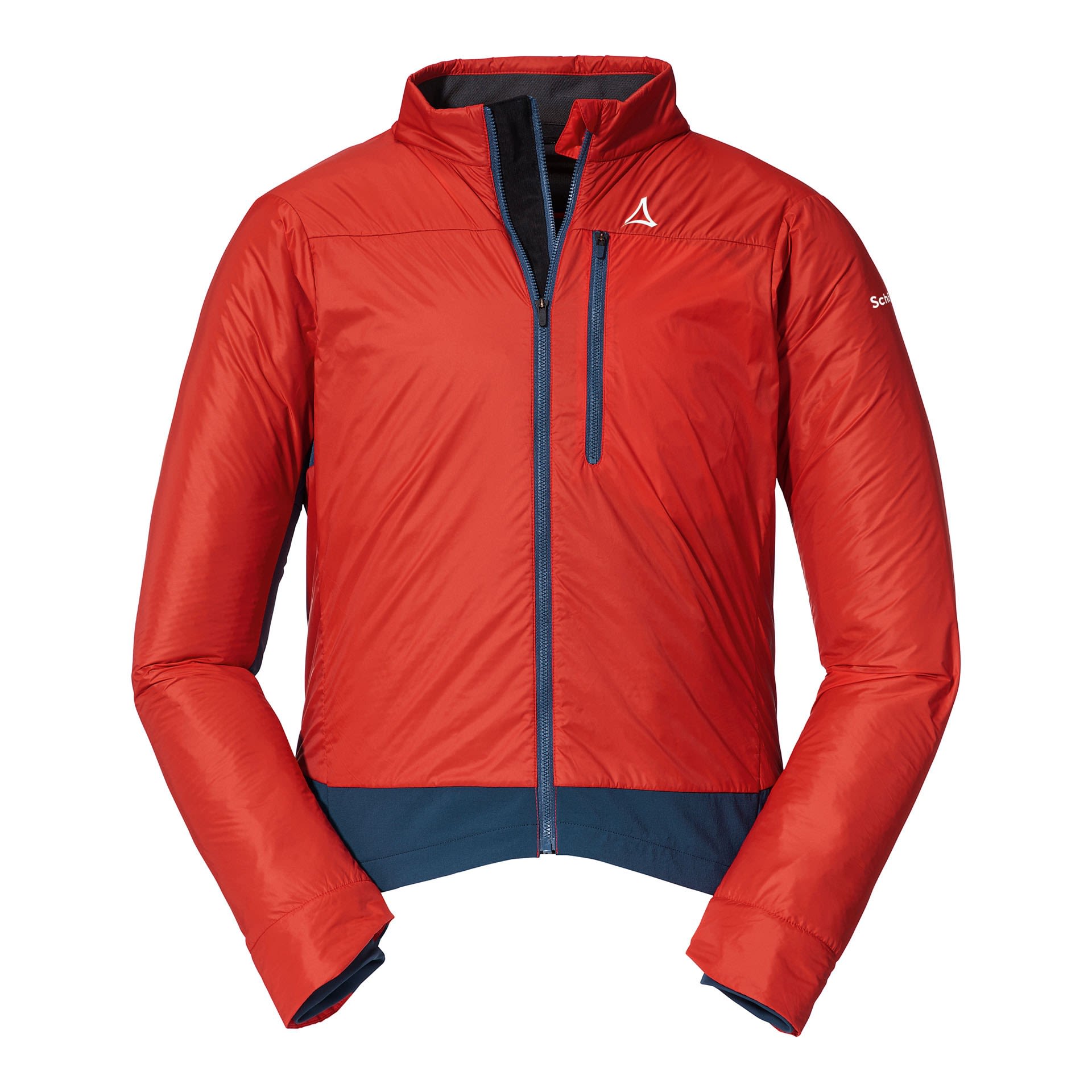 Schffel Insulated Hybrid Jacket Rugged Colorblock - Rot- Male Jacken- Grsse 48 - Farbe Cherry Tomato