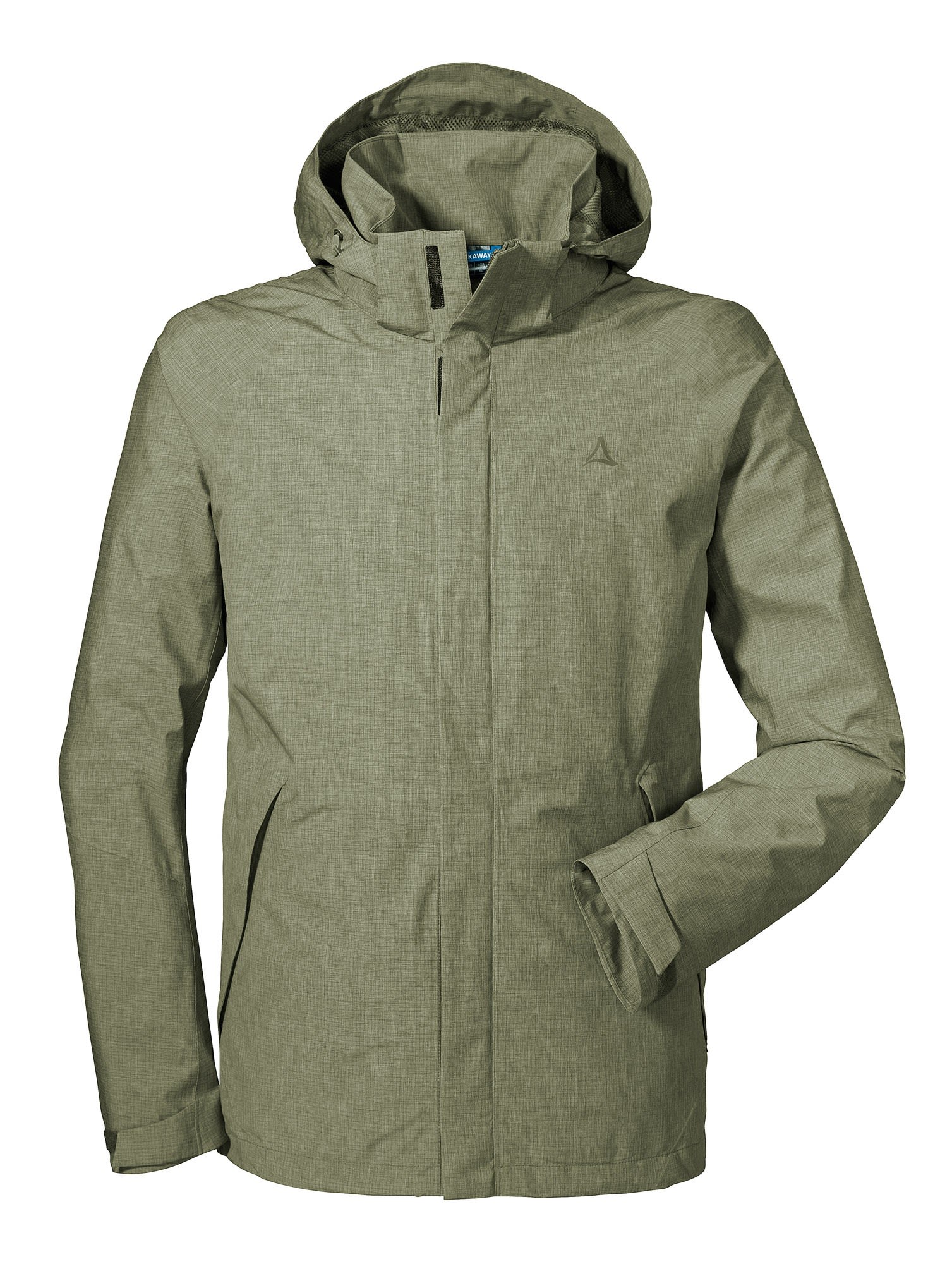 Schffel Jacket Easy M4 Braun- Male Regenjacken und Hardshells- Grsse 48 - Farbe Sea Turtle