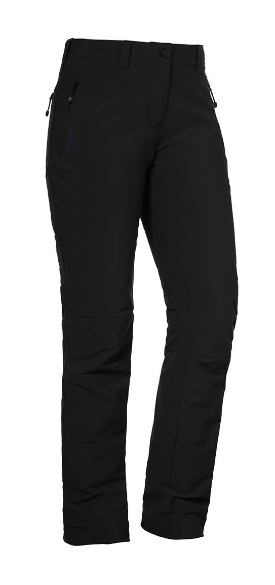 Schffel Pants Engadin Schwarz- Female Softshellhosen- Grsse 23 - Farbe Black