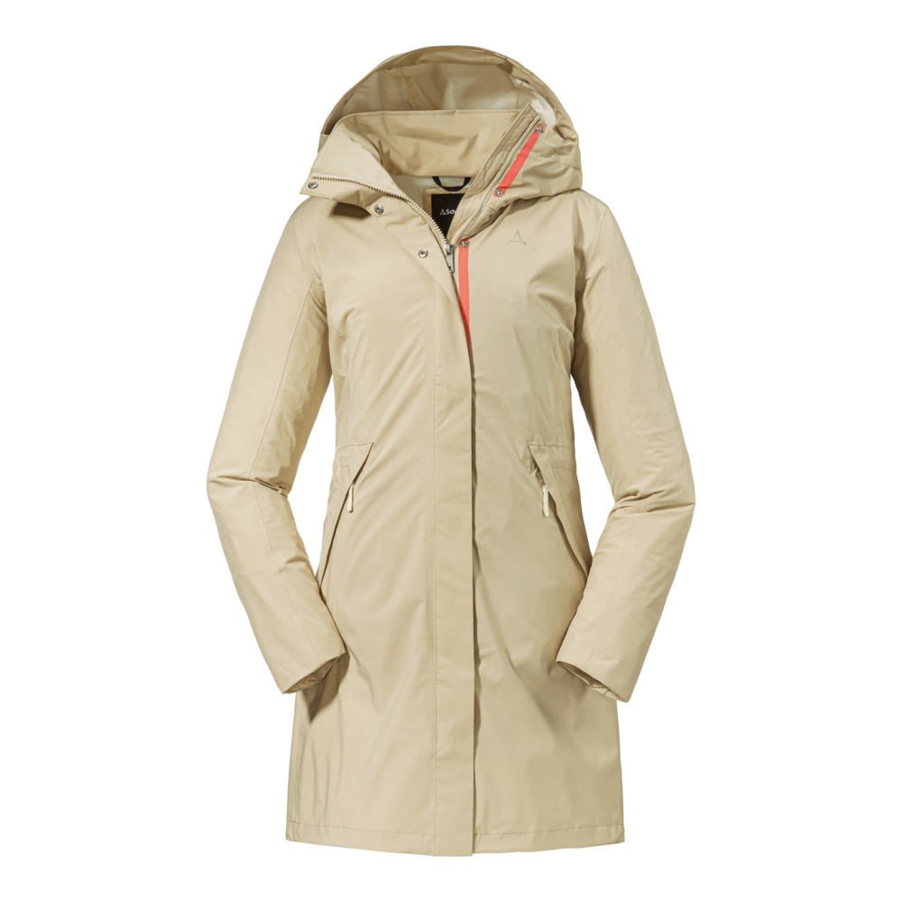 Schffel Parka Sardegna Beige- Female Freizeitmntel- Grsse 38 - Farbe Humus