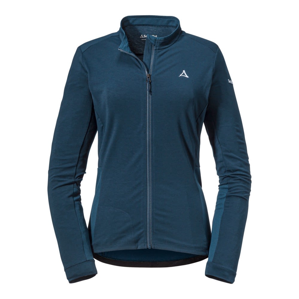 Schffel Shirt Zeeland LG Blau- Female Langarm-Shirts- Grsse 36 - Farbe Dress Blues