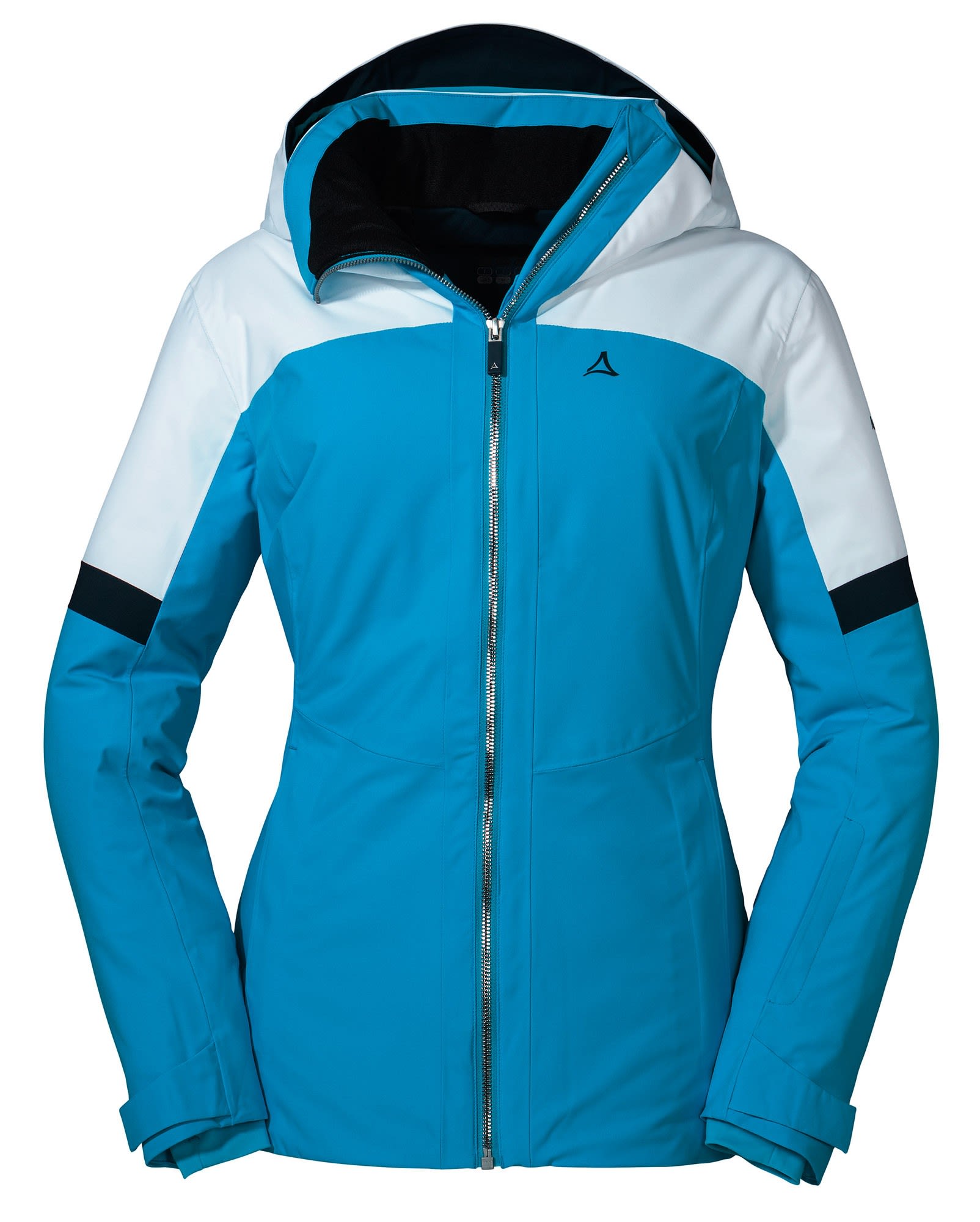 Schffel Ski Jacket Goldegg L Blau - Weiss- Female Regenjacken und Hardshells- Grsse 46 - Farbe Springbreak