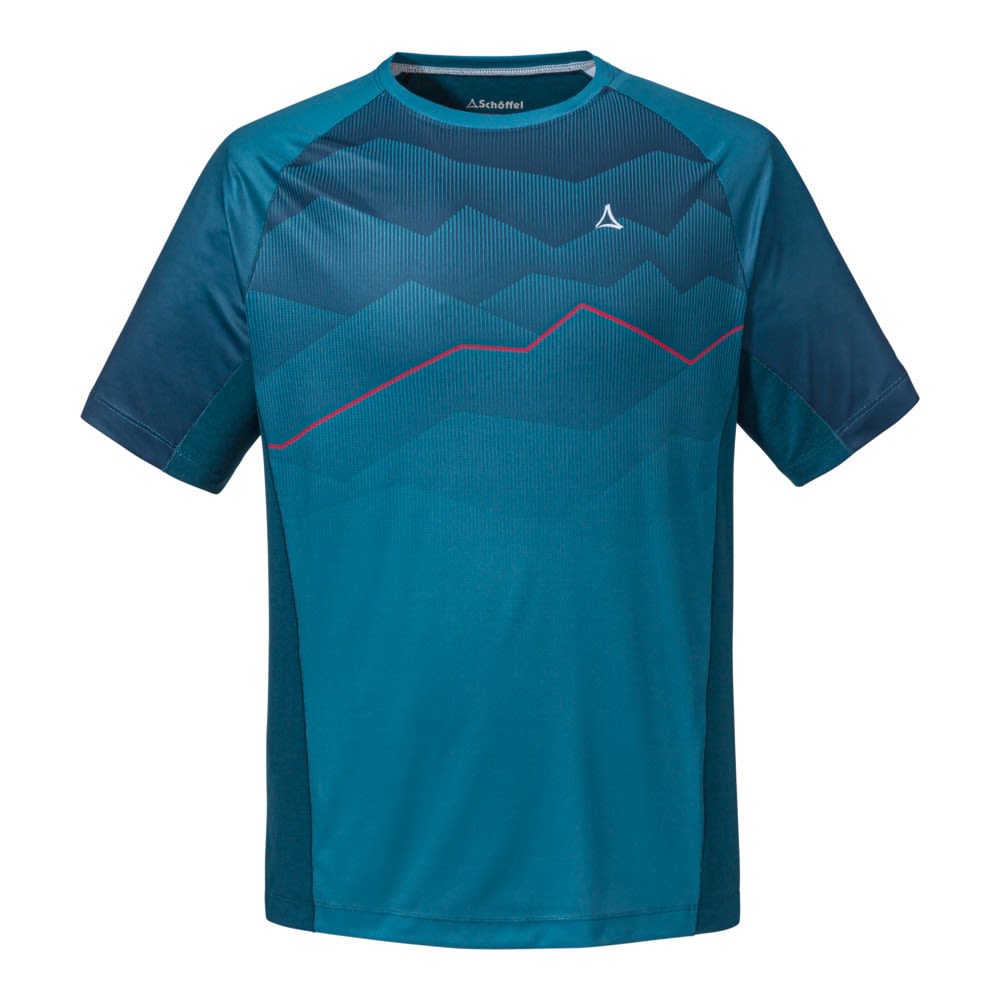 Schffel T Shirt Arucas Blau- Male T-Shirts- Grsse 46 - Farbe Lakemount Blue