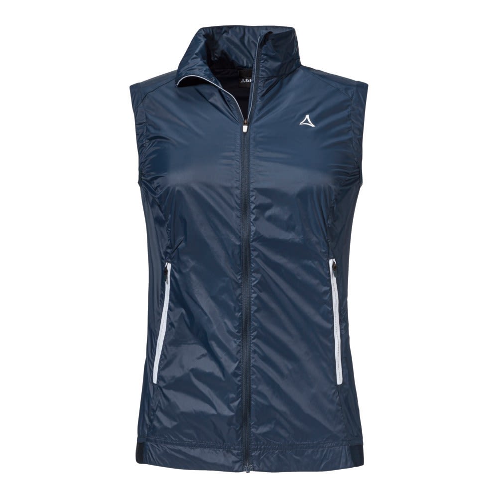 Schffel Vest Bygstad Blau- Female Winddichte Westen- Grsse 44 - Farbe Dress Blues