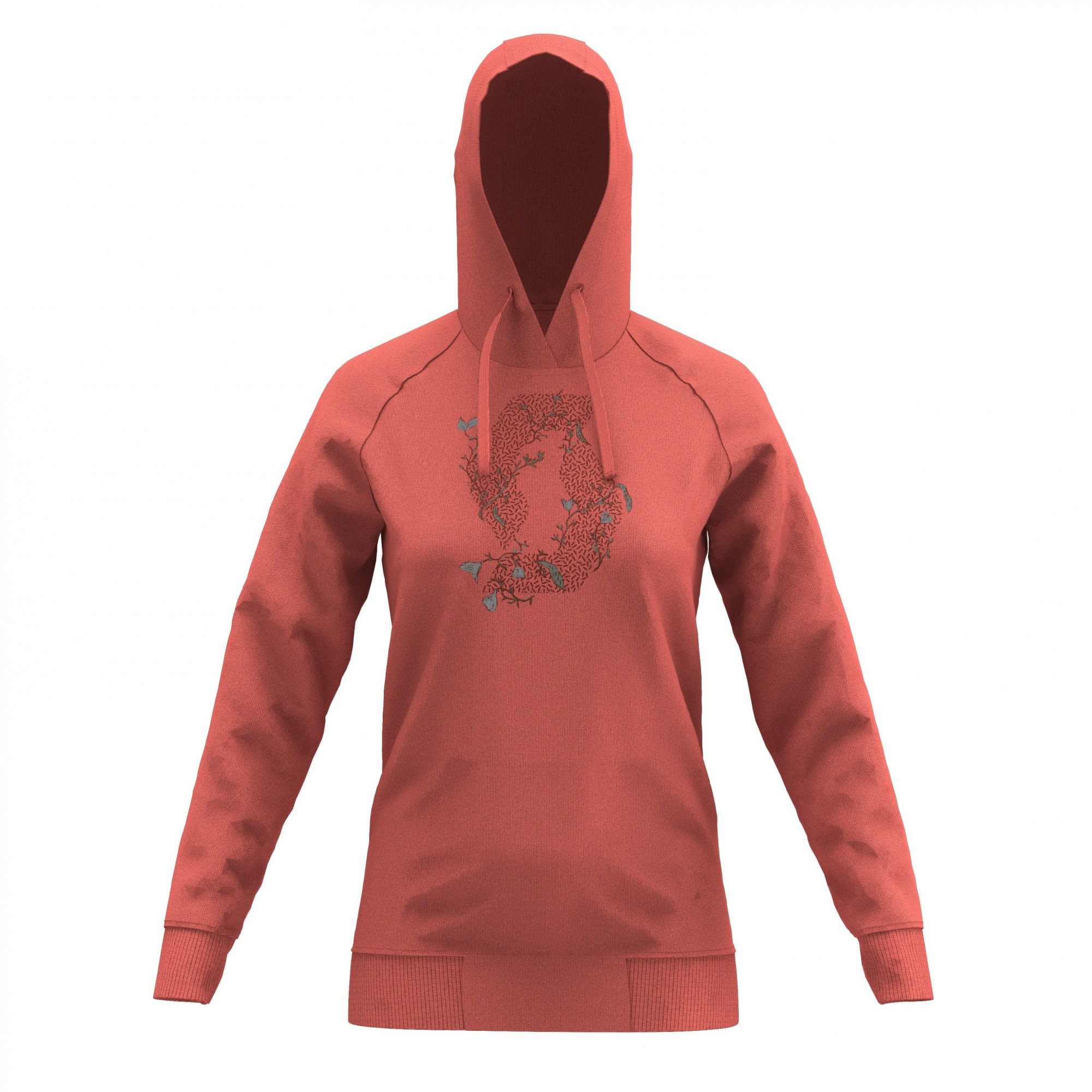 Scott 10 Icon L-Sl Hoody Rot- Female Sweaters und Hoodies- Grsse M - Farbe Brick Red