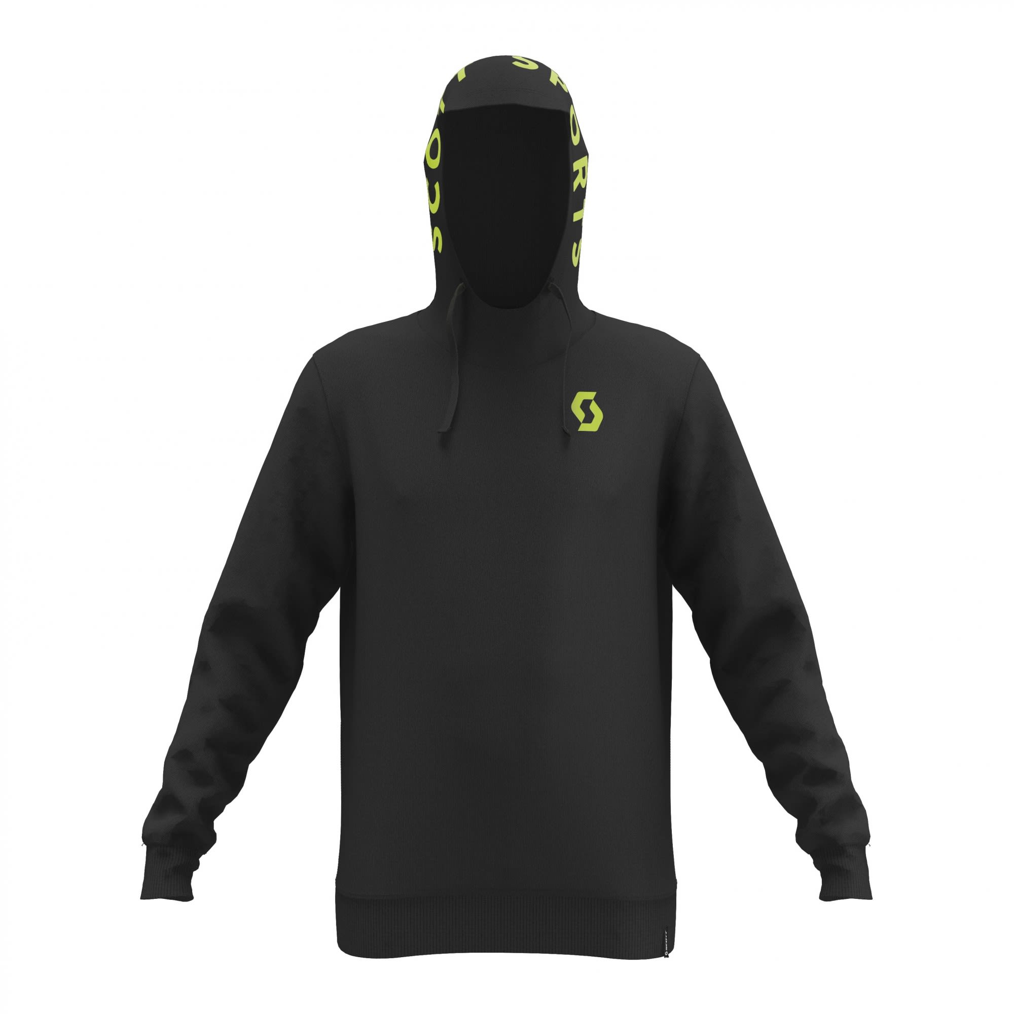 Scott 10 Icon L-Sl Hoody Schwarz- Male Sweaters und Hoodies- Grsse S - Farbe Black