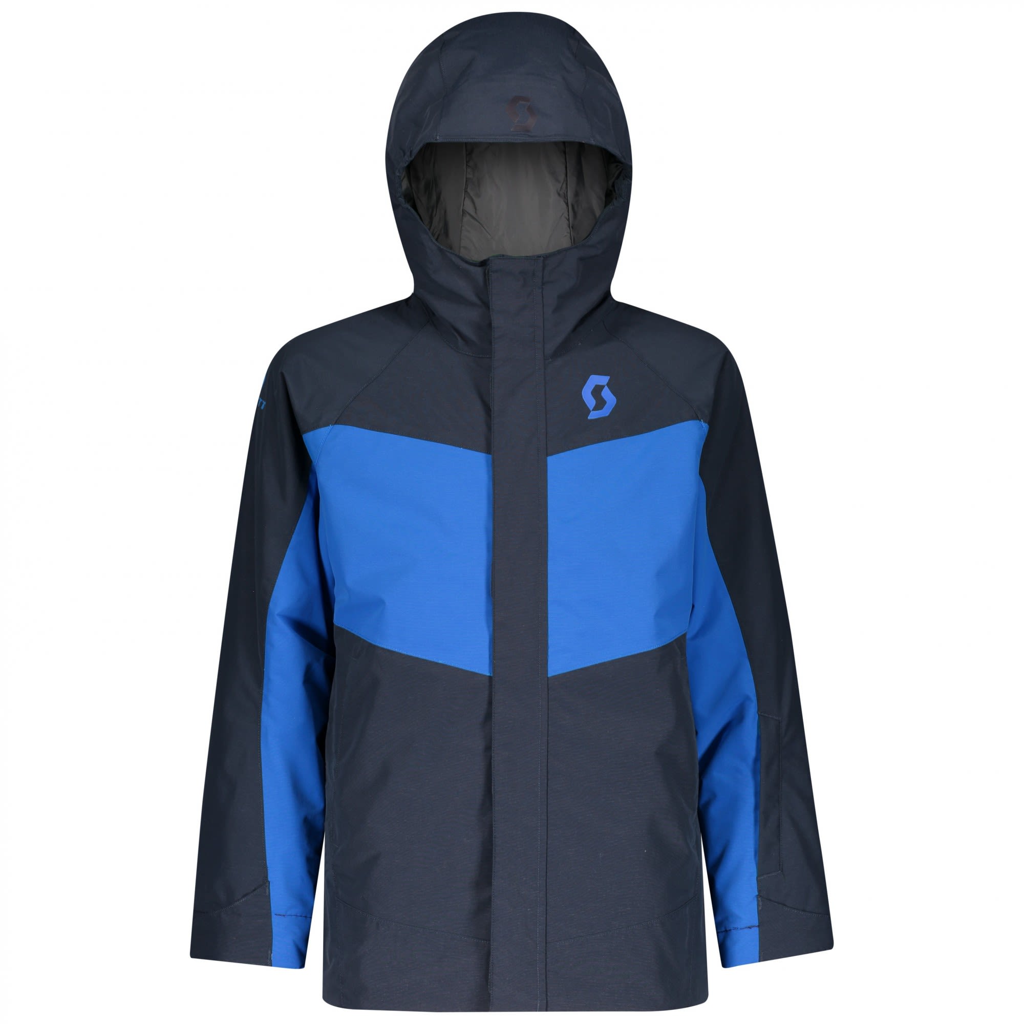 Scott Boys Vertic Dryo Jacket Colorblock - Blau- Male Anoraks- Grsse M - Farbe Dark Blue - Skydive Blue