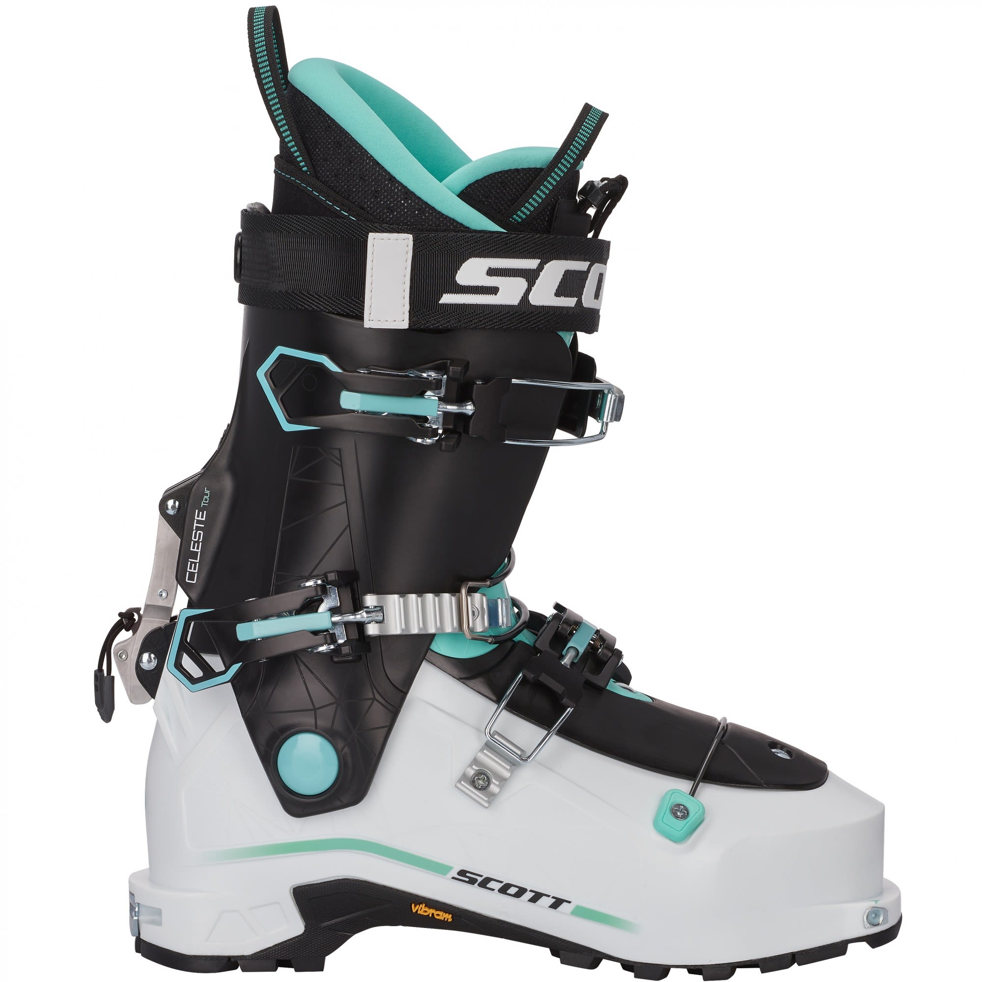 Scott Celeste Tour Ski Boot (Vorgngermodell) Schwarz - Weiss- Female Touren-Skischuhe- Grsse EU 36-5 - Farbe White - Mint Green