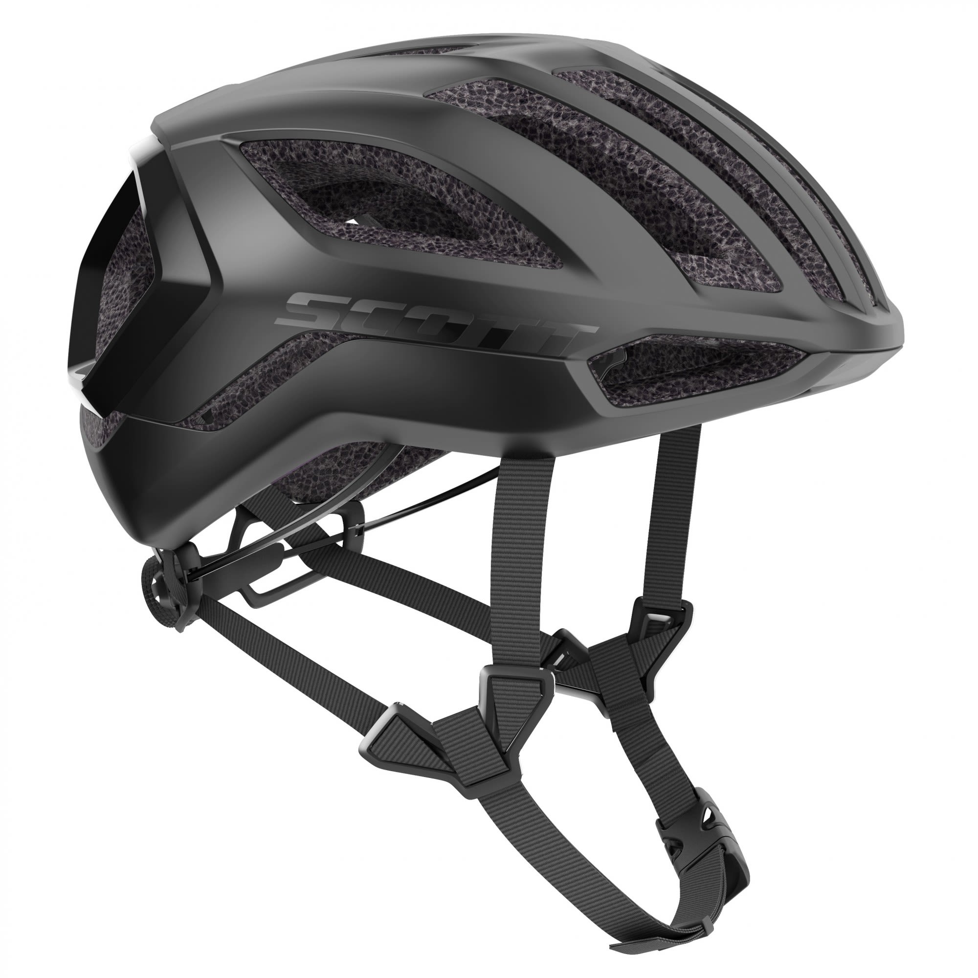 Scott Centric Plus Helmet Schwarz- Rennradhelme- Grsse S - Farbe Stealth Black