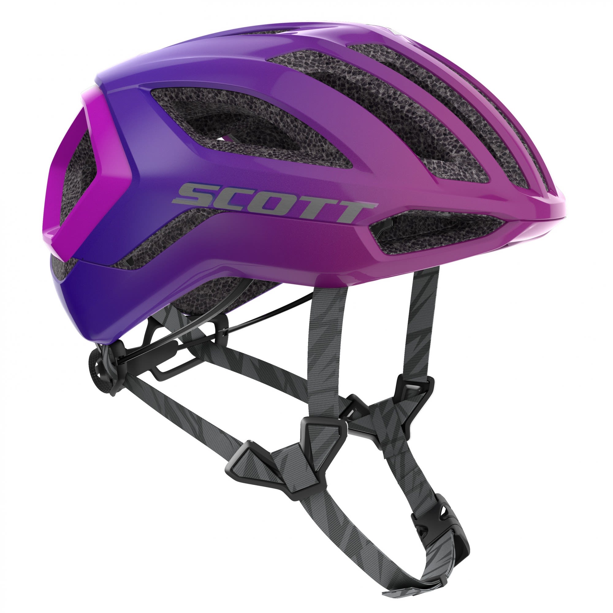 Scott Centric Plus Supersonic Edt- Helmet Lila- Rennradhelme- Grsse L - Farbe Black - Drift Purple