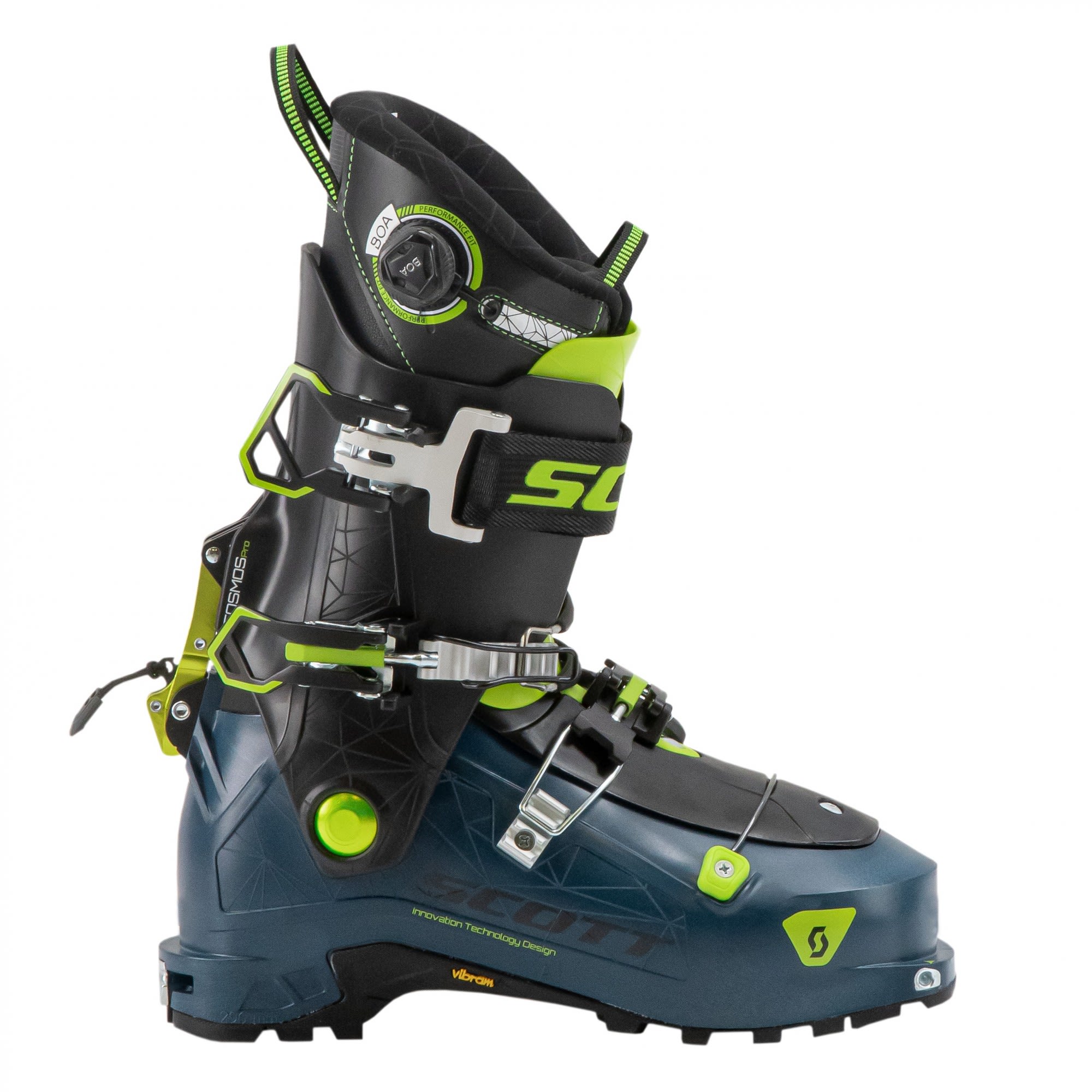 Scott Cosmos Pro Ski Boot (Vorgngermodell) Blau - Schwarz- Male Touren-Skischuhe- Grsse EU 39 - Farbe Blue - Black