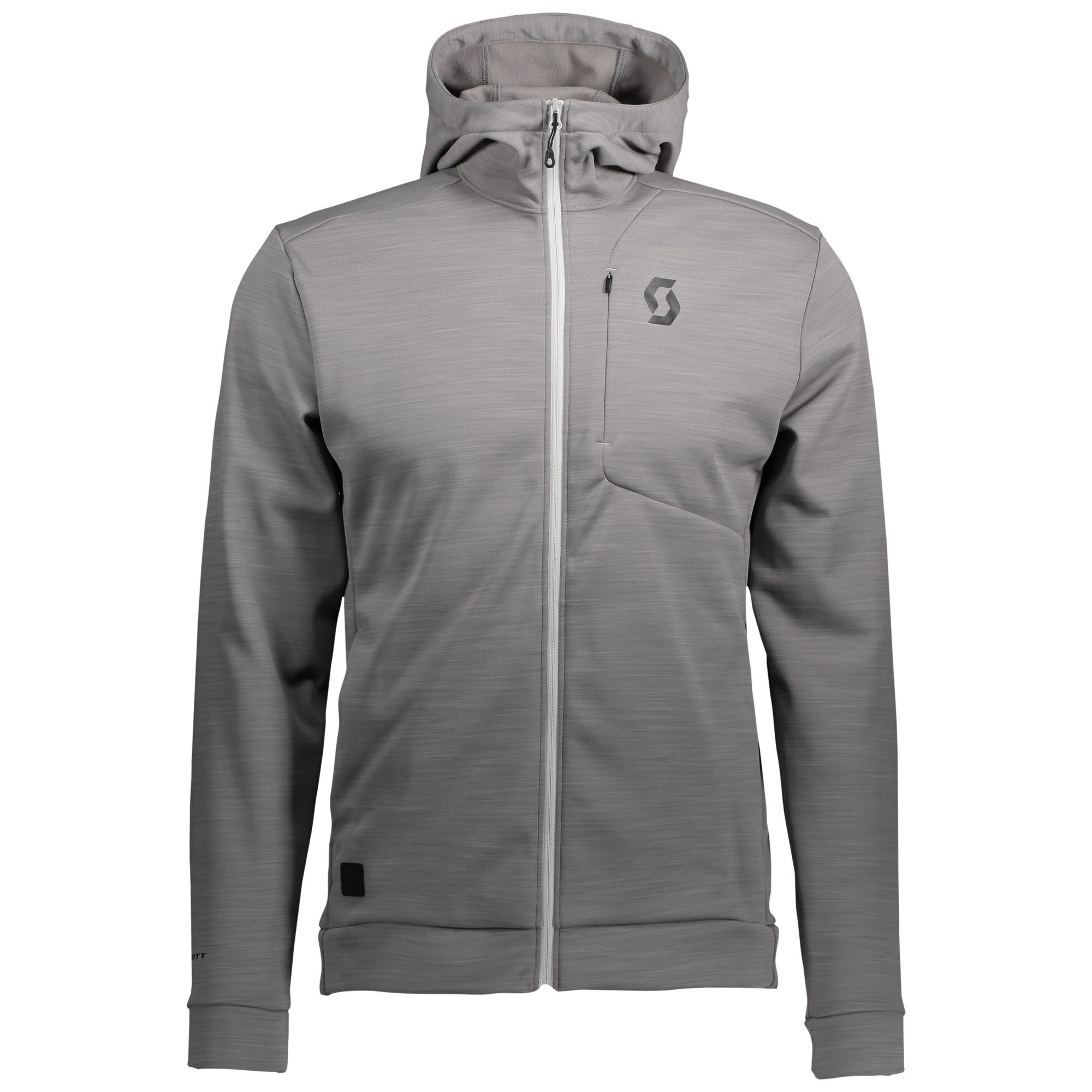 Scott Defined FT Hoody Grau- Male Freizeitjacken- Grsse S - Farbe Grey Melange