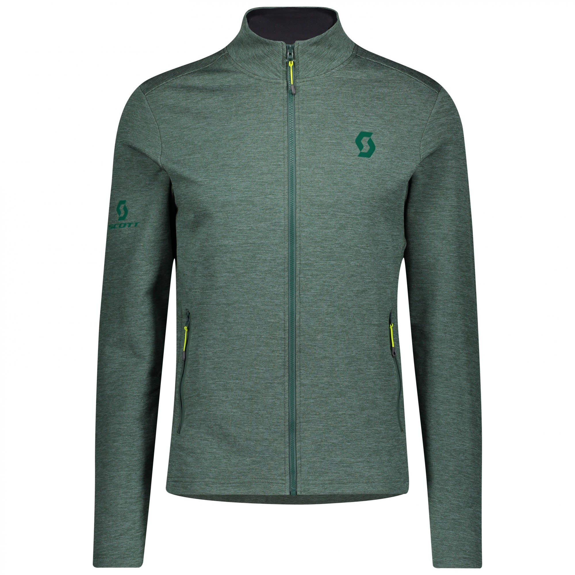 Scott Defined Merino Jacket Grn- Male Merino Freizeitjacken- Grsse S - Farbe Smoked Green