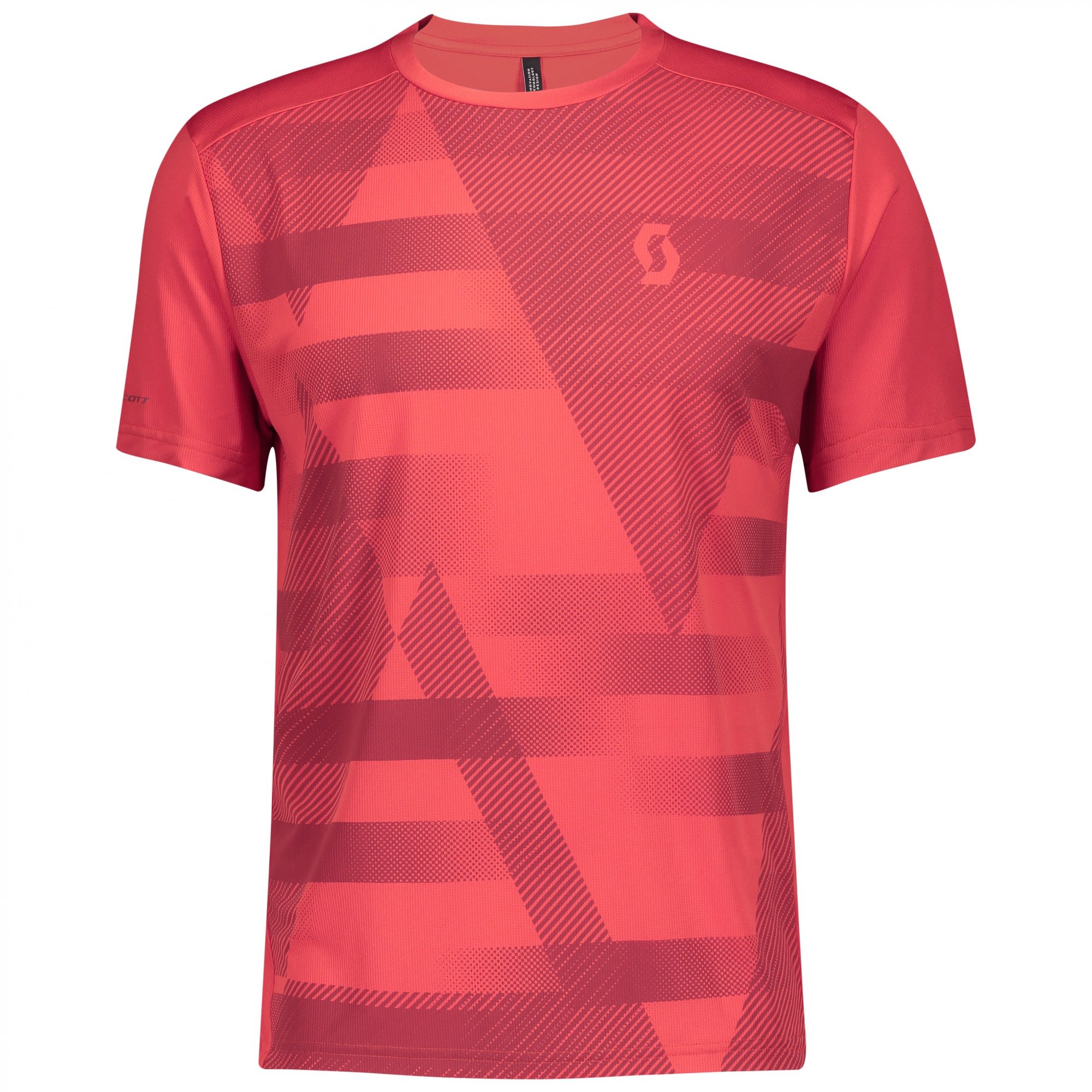 Scott Defined S-Sl Shirt Rot- Male T-Shirts- Grsse S - Farbe Fiery Red