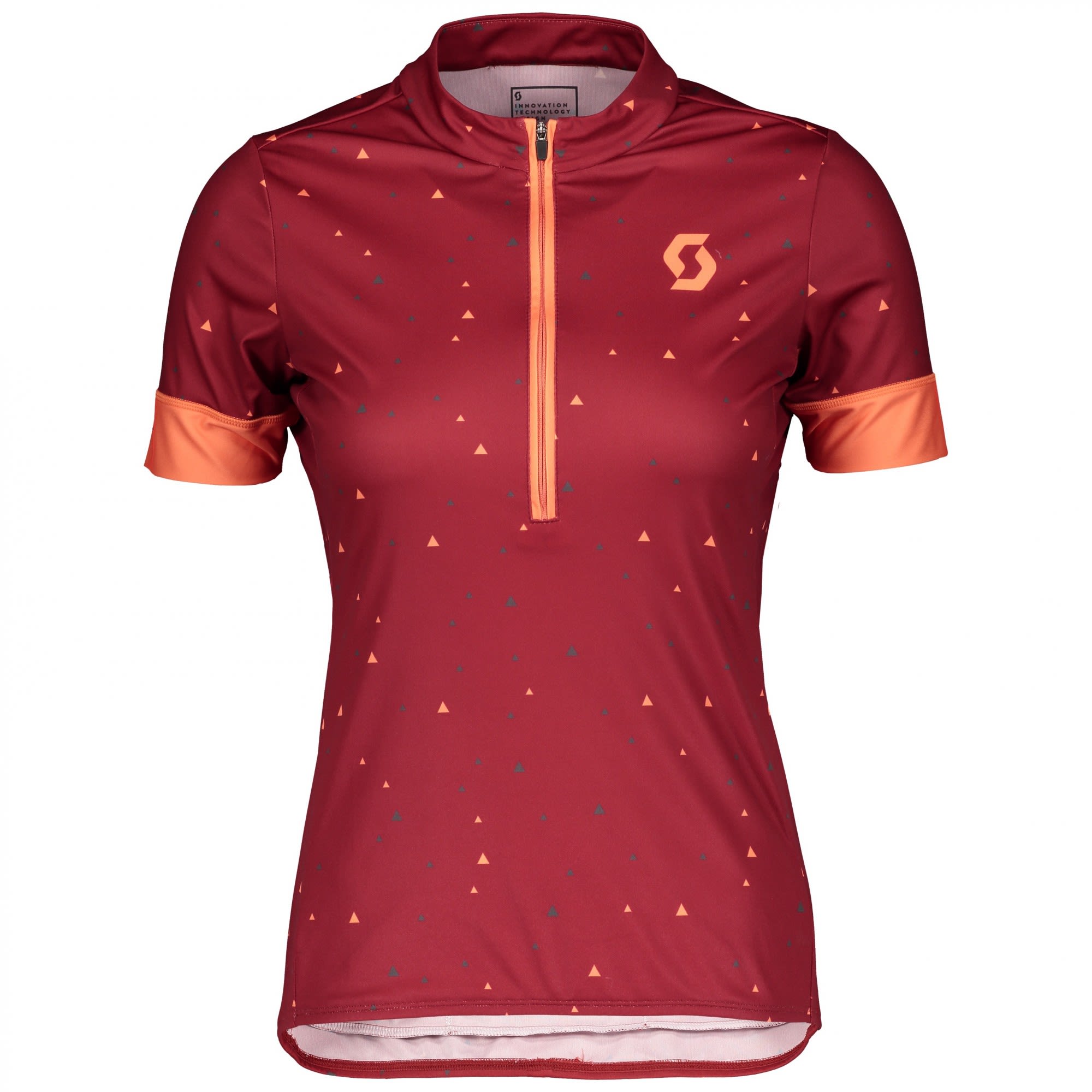 Scott Endurance 20 S-Sl Shirt (Vorgngermodell) Rot- Female Kurzarm-Shirts- Grsse XS - Farbe Merlot Red - Camellia Pink