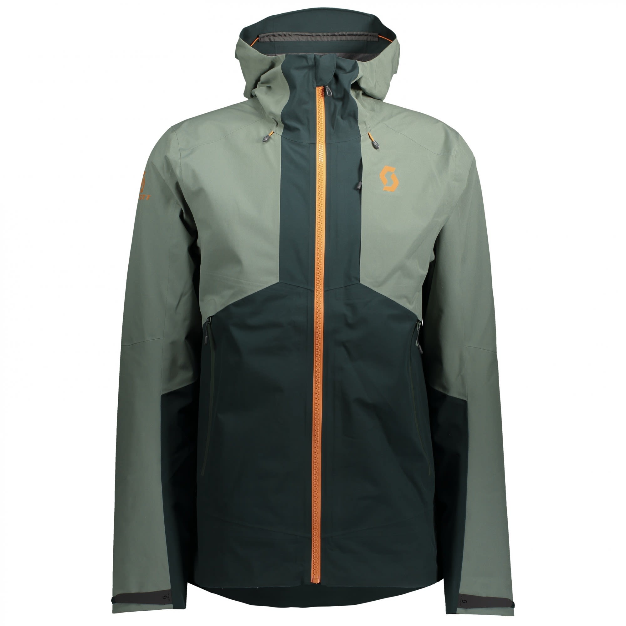 Scott Explorair Ascent 2-5 L Jacket Colorblock - Grn- Male Windbreaker- Grsse XXL - Farbe Frost Green - Tree Green