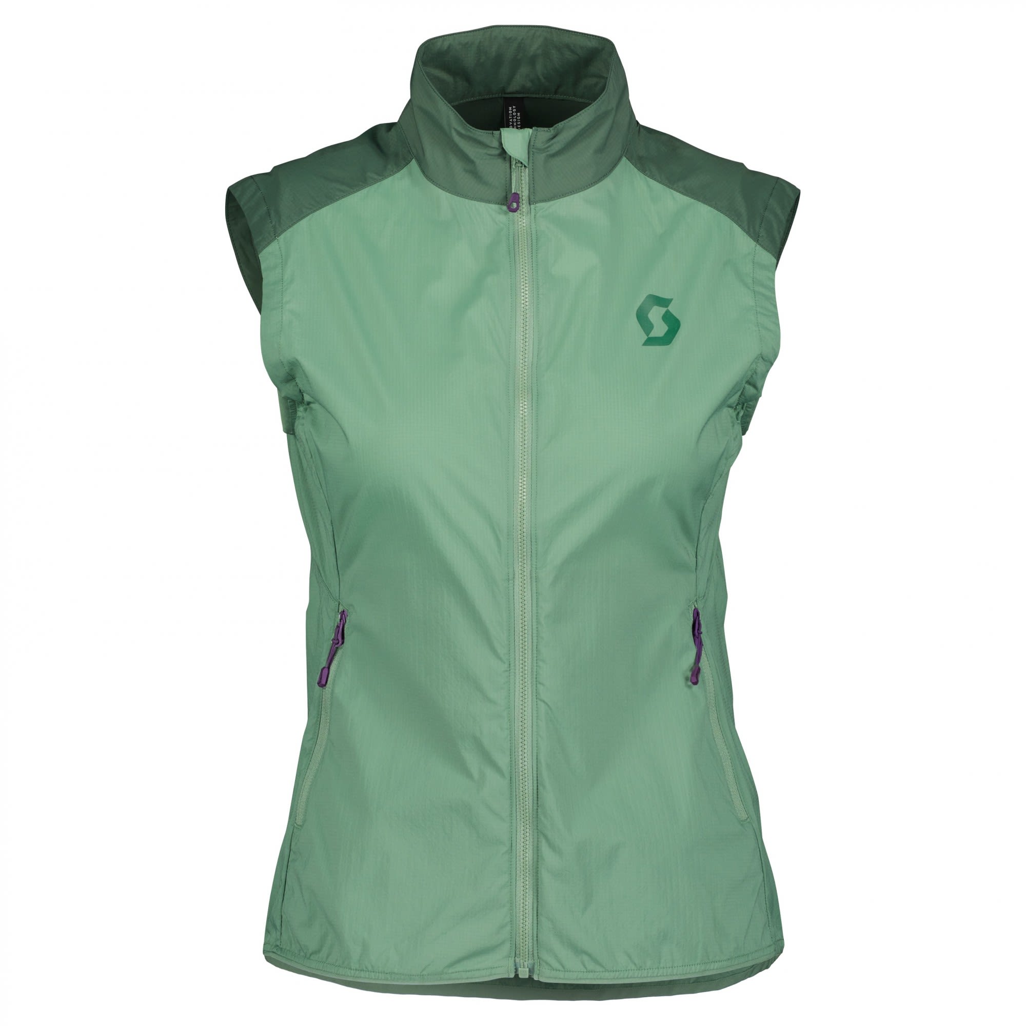 Scott Explorair Light Windbreaker Vest Grn- Female Winddichte Westen- Grsse M - Farbe Glade Green - Smoked Green
