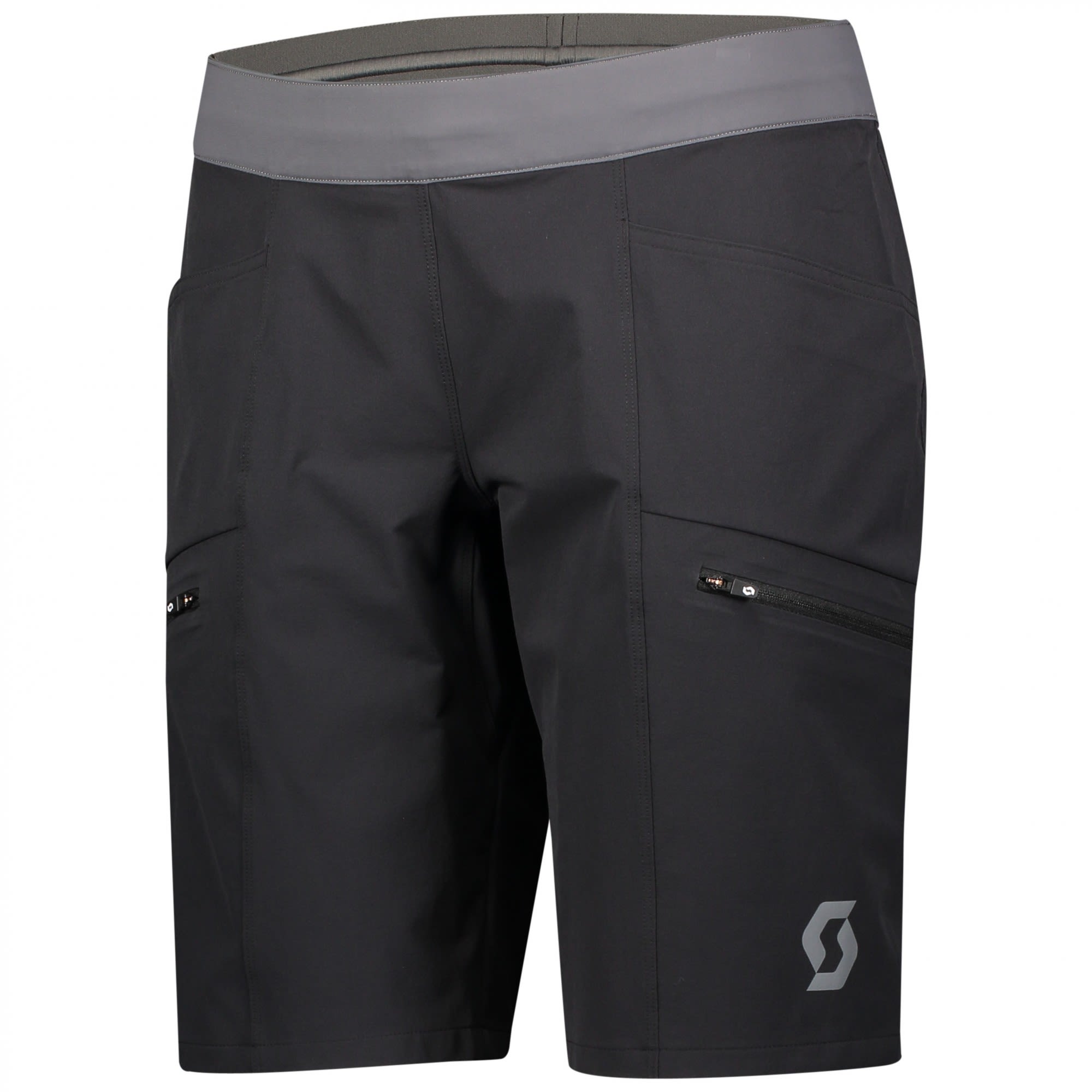 Scott Explorair Tech Shorts Schwarz- Female Shorts- Grsse XS - Farbe Black