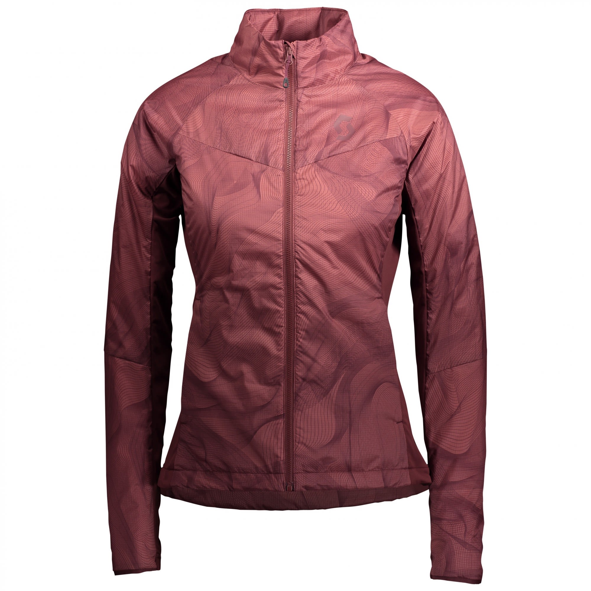 Scott Insuloft Light Jacket (Vorgngermodell) Rot- Female Daunen Winterjacken- Grsse XS - Farbe Amaranth Red Print - Amaranth Red