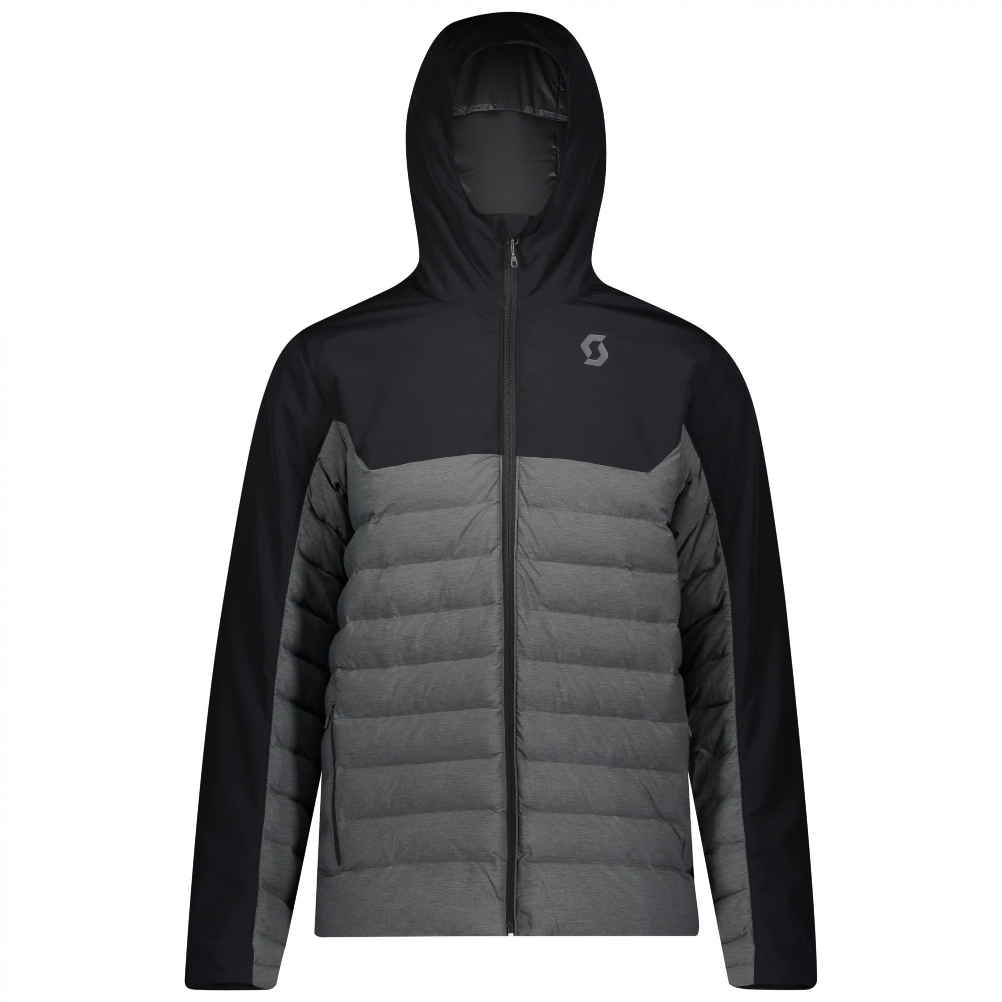 Scott Insuloft Warm Jacket (Vorgngermodell) Colorblock - Grau- Male Daunen Isolationsjacken- Grsse S - Farbe Black - Dark Grey Melange