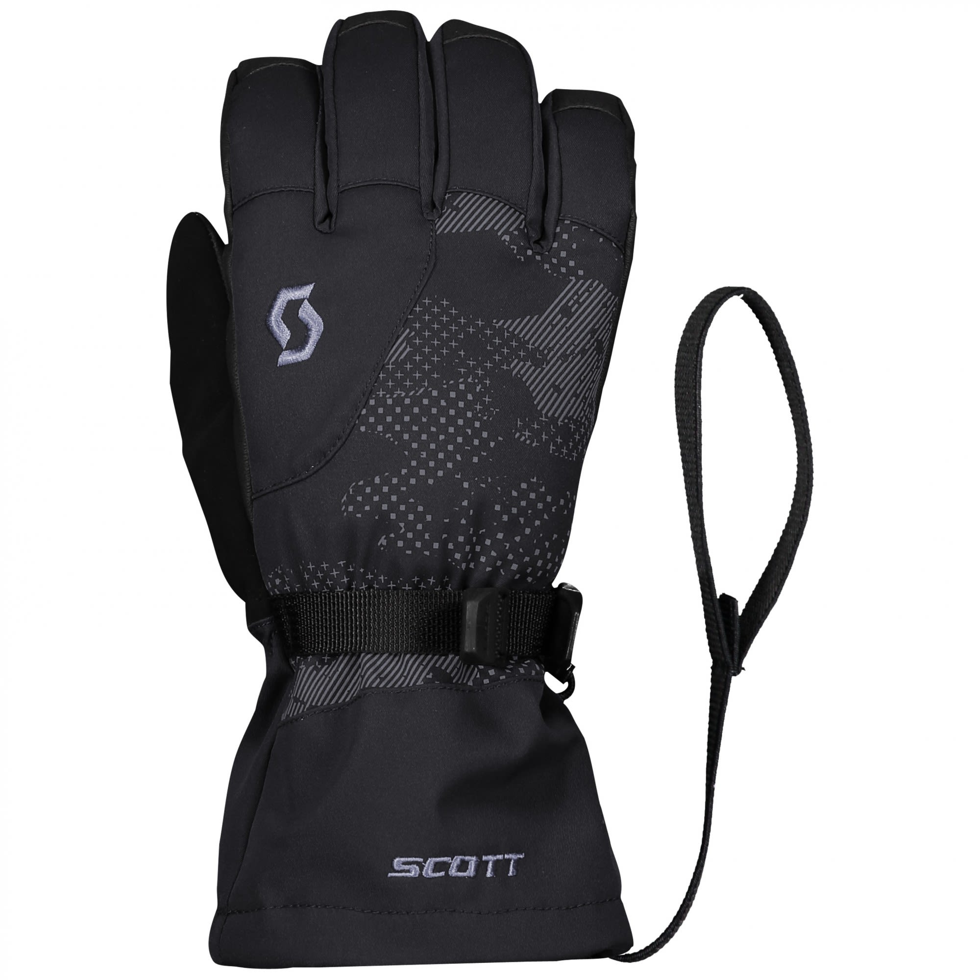 Scott Junior Ultimate Premium Gtx(R)(R) Glove Schwarz- Gore-Tex(R) Fingerhandschuhe- Grsse S - Farbe Black
