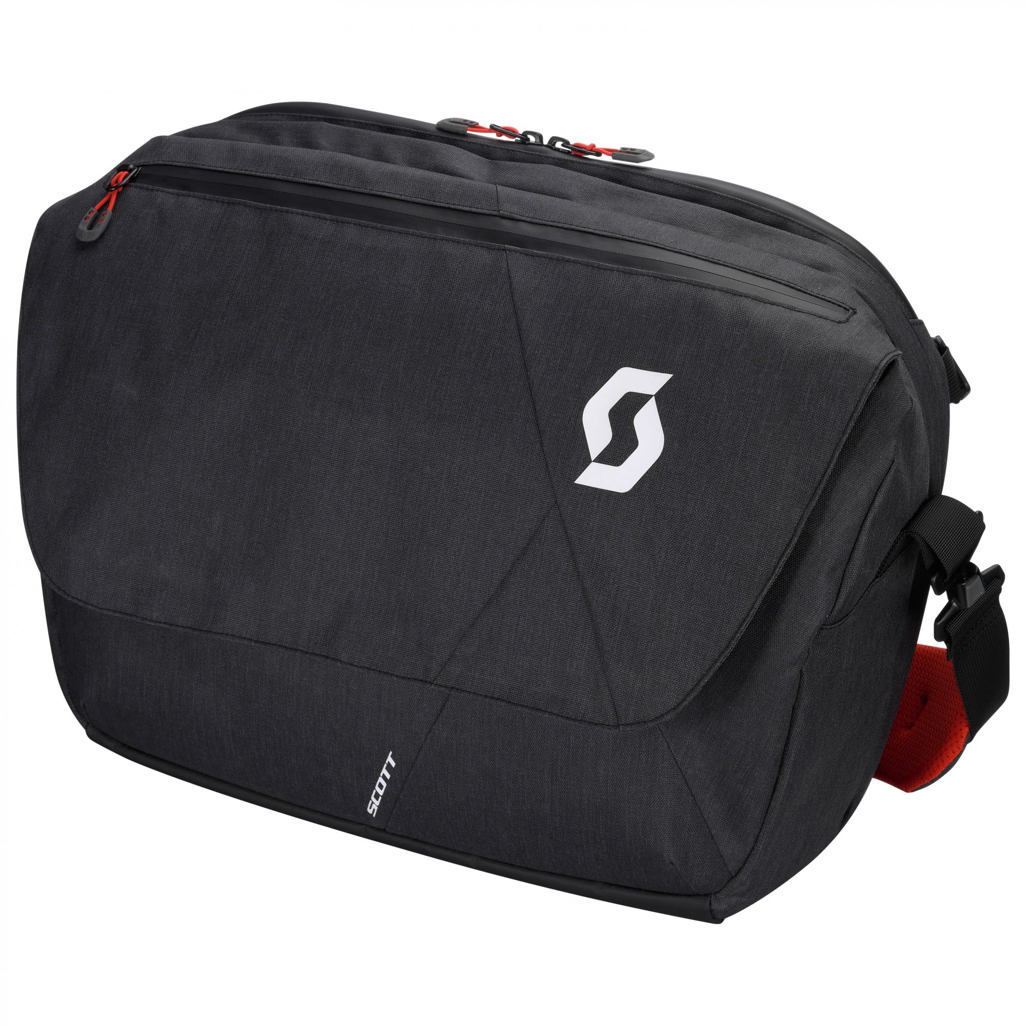 Scott Messenger 25 Bag Grau- Bro- und Schultaschen- Grsse 25l - Farbe Dark Grey - Red Clay