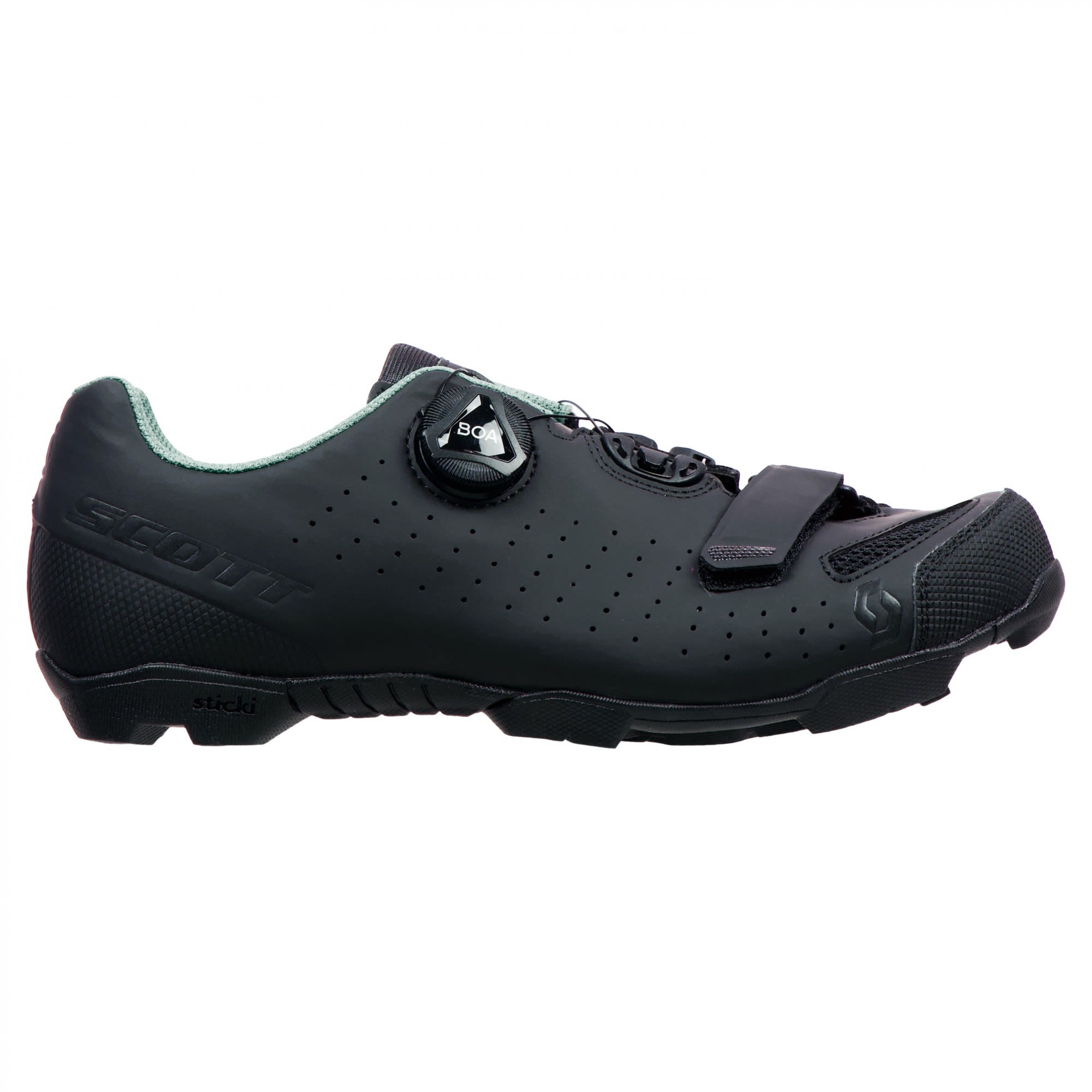 Scott MTB Comp Boa Shoe Schwarz- Female All-Mountain-Trekking- Grsse EU 36 - Farbe Black - Light Blue