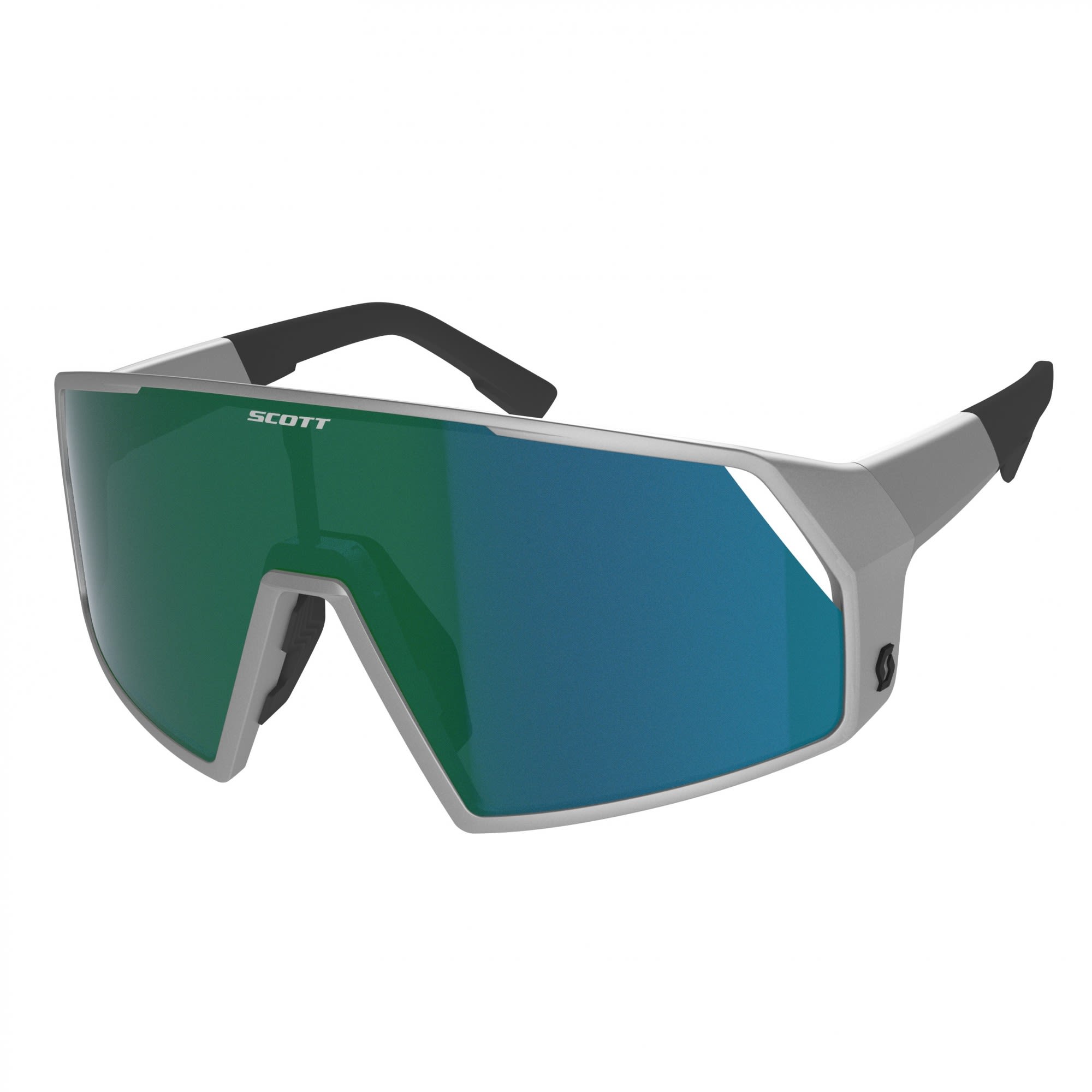 Scott Pro Shield Supersonic Edt- Sunglasses Grau- Fahrradbrillen- Grsse One Size - Farbe Silver - Green Chrome