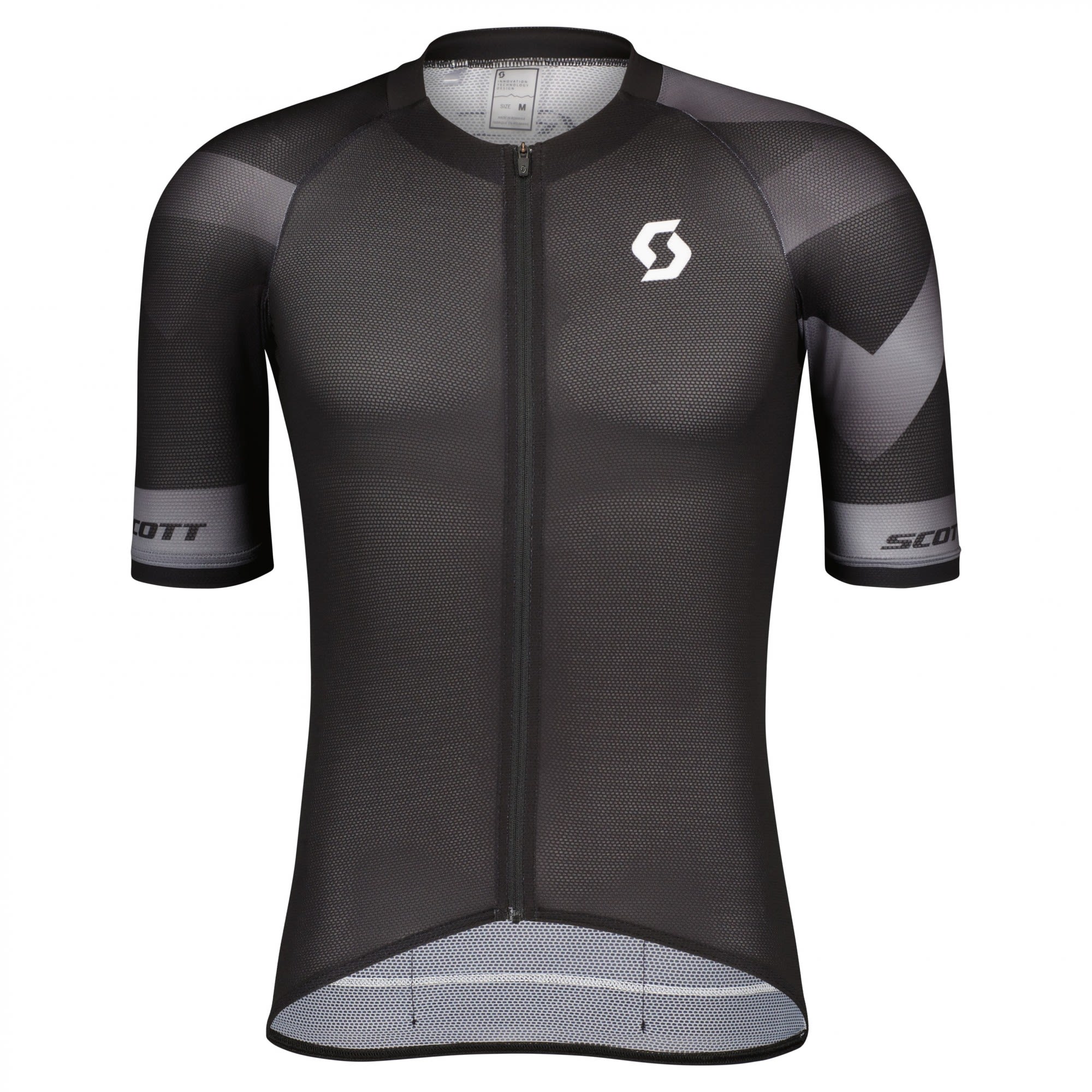 Scott RC Premium Climber S-Sl Shirt Schwarz- Male Kurzarm-Shirts- Grsse S - Farbe Black - White