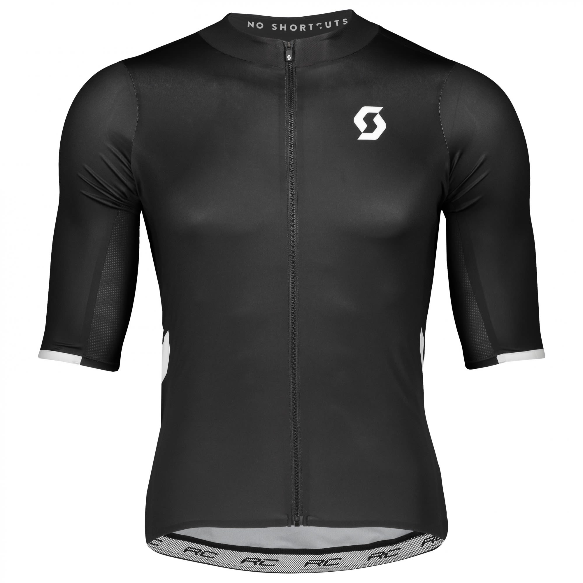 Scott RC Premium S-Sl Shirt Schwarz- Male Kurzarm-Shirts- Grsse S - Farbe Black - White