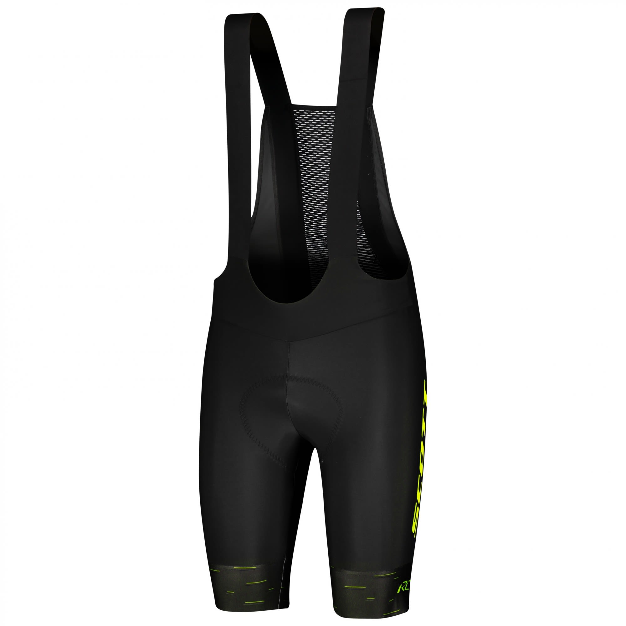Scott RC Pro +++ Bibshorts (Vorgngermodell) Schwarz- Male Leggings und Tights- Grsse S - Farbe Black - Sulphur Yellow