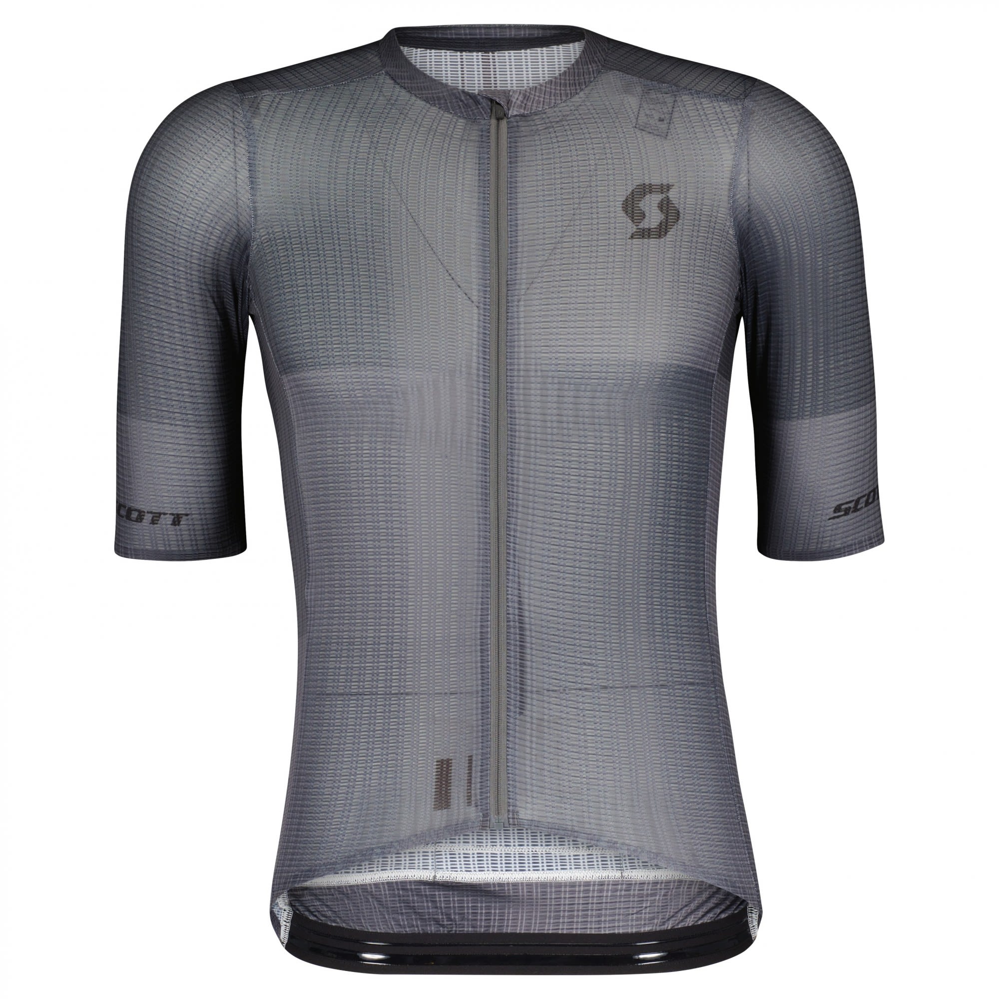 Scott RC Ultimate SL S-Sl Shirt Grau- Male Kurzarm-Shirts- Grsse S - Farbe Dark Grey - Black