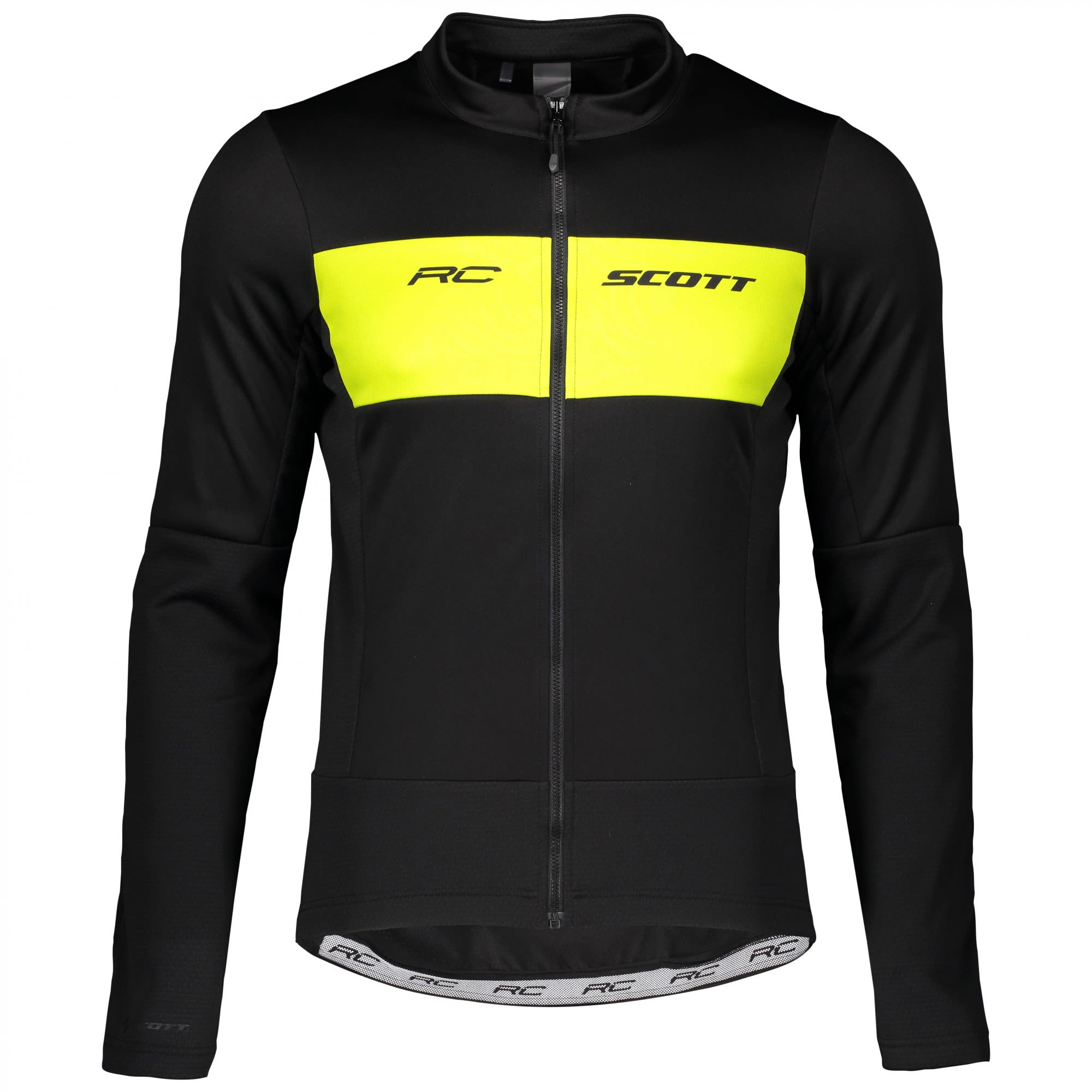 Scott RC Warm Hybrid WB Jacket Schwarz- Male Jacken- Grsse S - Farbe Black - Sulphur Yellow