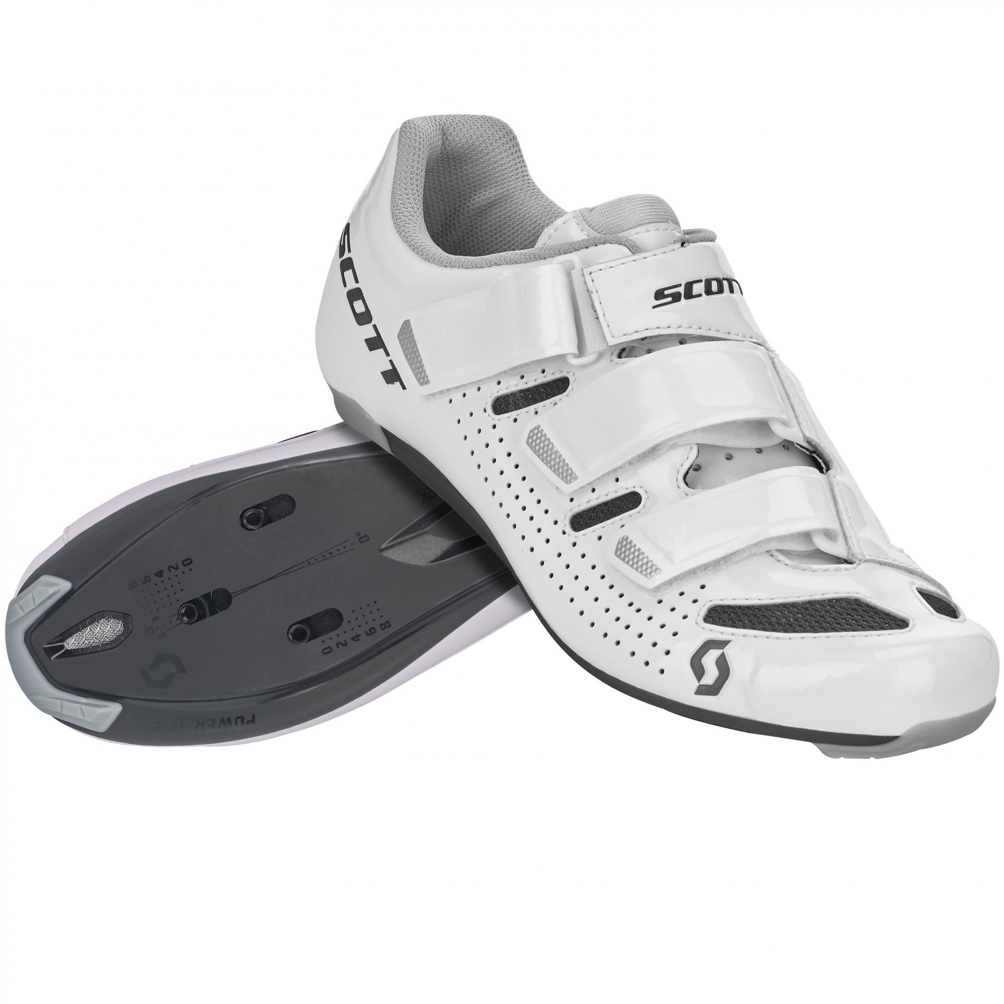 Scott Road Comp Shoe Weiss- Female Rennrad- Grsse EU 36 - Farbe Gloss White - Gloss Black