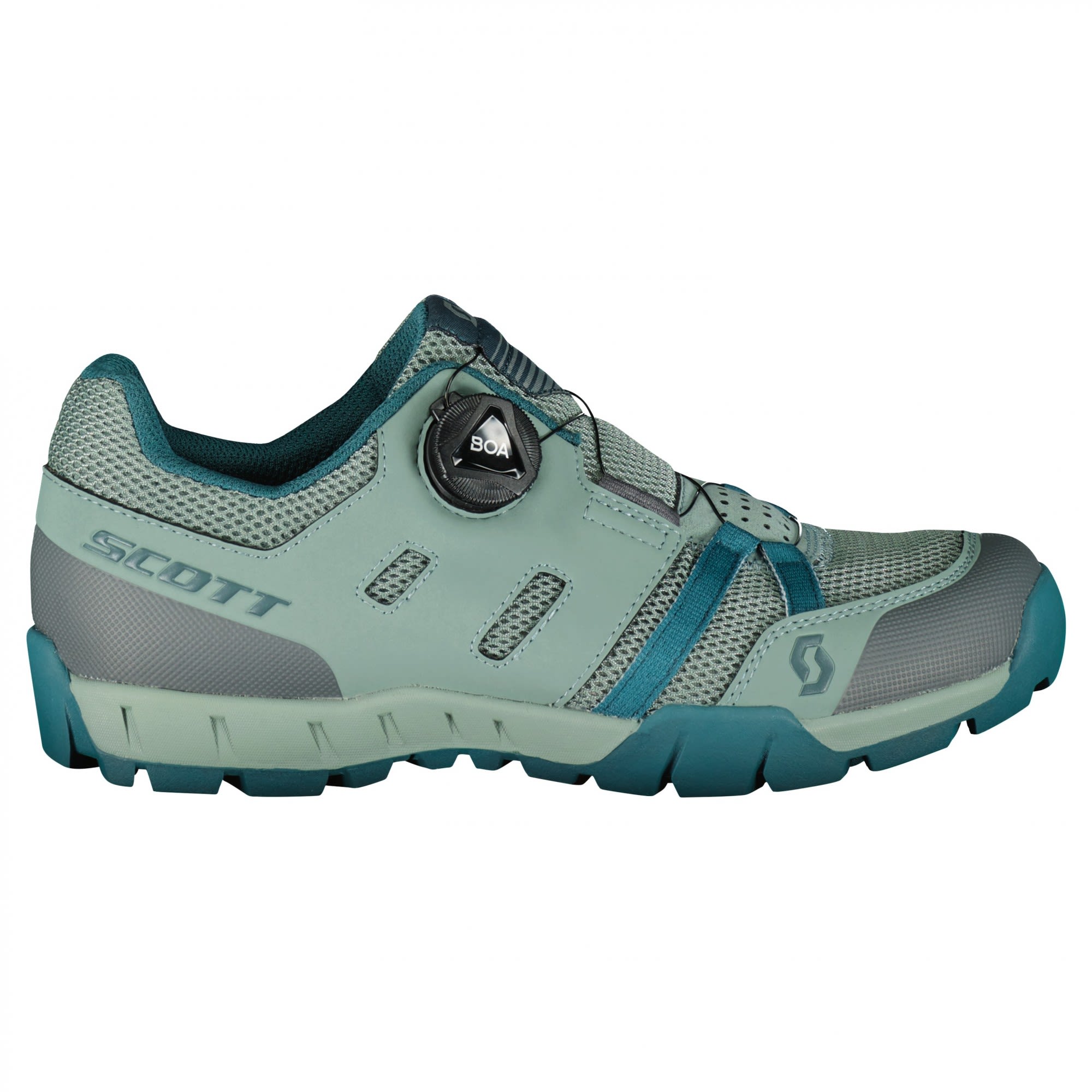 Scott Sport Crus-R Boa Shoe Grn- Female All-Mountain-Trekking- Grsse EU 36 - Farbe Dark Green - Light Green