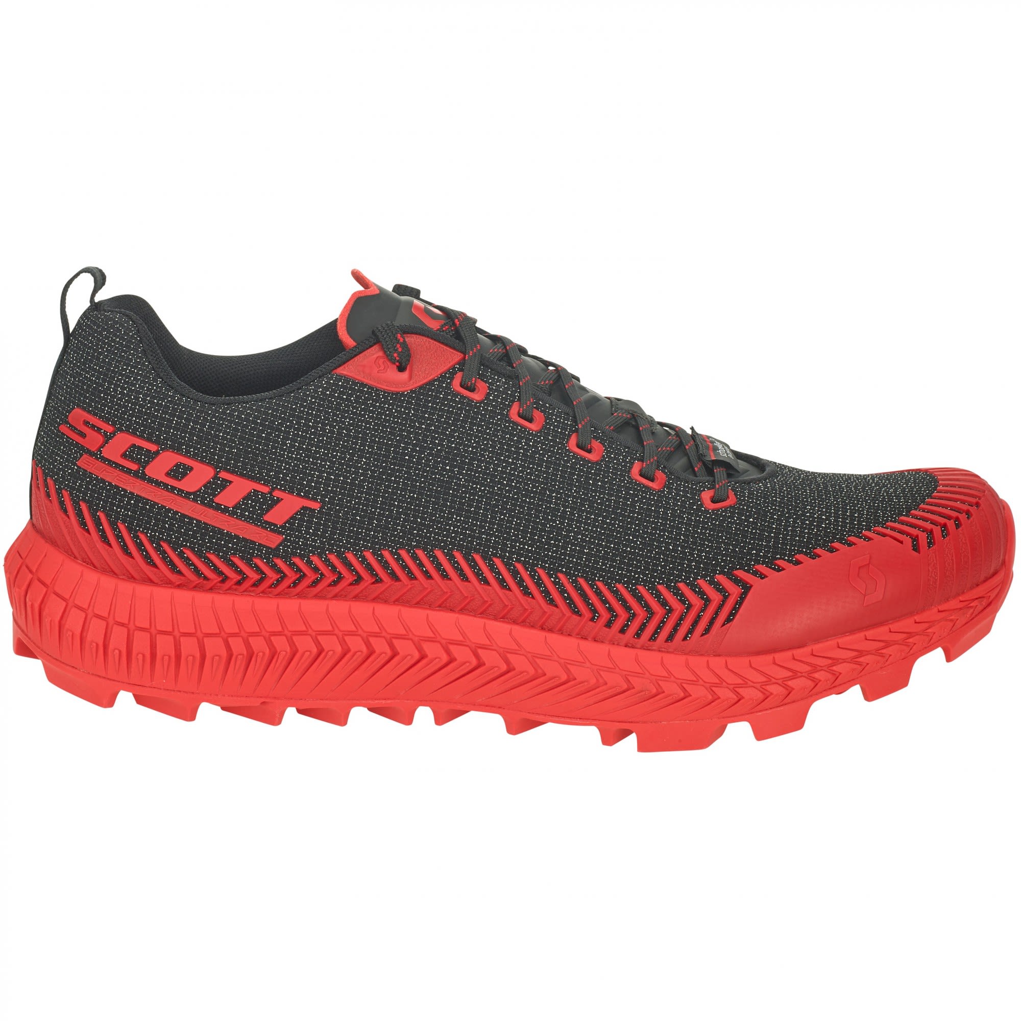 Scott Supertrac Ultra RC Shoe Rot - Schwarz- Male Trailrunning- und Laufschuhe- Grösse EU 41 - Farbe Black - Red